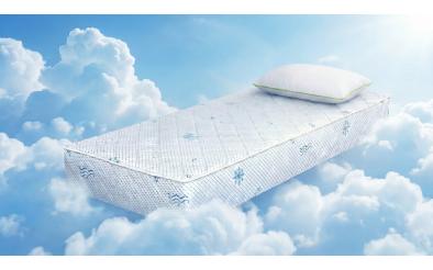Σετ στρώμα 120/190 + μαξιλάρι Body Balance + Aloe Dream Σετ στρώμα 120/190 + μαξιλάρι