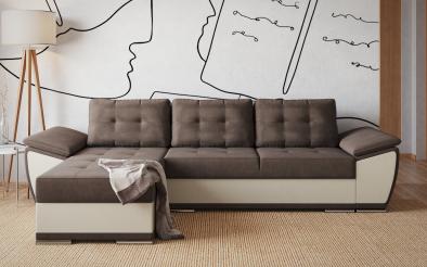 Γωνιακός καναπές - κρεβάτι Tonino Γωνιακός καναπές - κρεβάτι