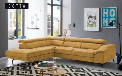 Γωνιακός καναπές – κρεβάτι Vermon Γωνιακός καναπές – κρεβάτι