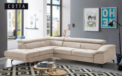 Γωνιακός καναπές – κρεβάτι  Vermon Γωνιακός καναπές – κρεβάτι