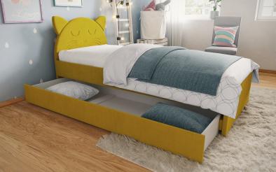 Κρεβάτι με συρτάρι Moli A για στρώμα 90/200 Κρεβάτι με συρτάρι για στρώμα 90/200