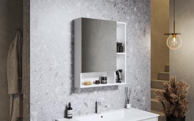 Ντουλάπι μπάνιου με καθρέφτη  PVC Ντουλάπι μπάνιου με καθρέφτη  PVC