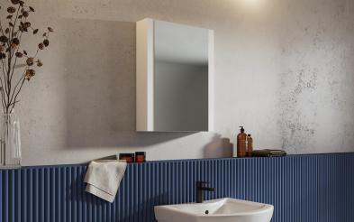 Ντουλάπι μπάνιου με καθρέφτη  PVC Ντουλάπι μπάνιου με καθρέφτη  PVC