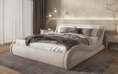 Ταπετσαρισμένο κρεβάτι 160/200 Liviana Deluxe Ταπετσαρισμένο κρεβάτι 160/200