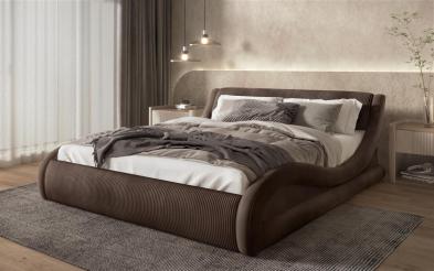 Ταπετσαρισμένο κρεβάτι 160/200 Liviana Deluxe Ταπετσαρισμένο κρεβάτι 160/200