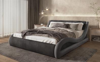 Ταπετσαρισμένο κρεβάτι 160/200 Liviana Deluxe Ταπετσαρισμένο κρεβάτι 160/200