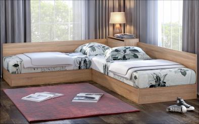 Γωνιακά κρεβάτια 82/190 Alpi Γωνιακά κρεβάτια 82/190