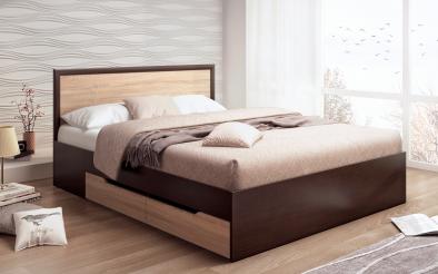 Κρεβάτι + συρτάρια Nadezda για στρώμα 160/200 