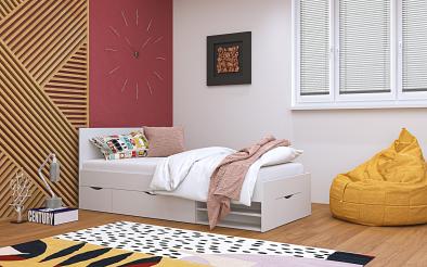 Κρεβάτι + συρτάρια Rento  90/200 Κρεβάτι + συρτάρια 90/200