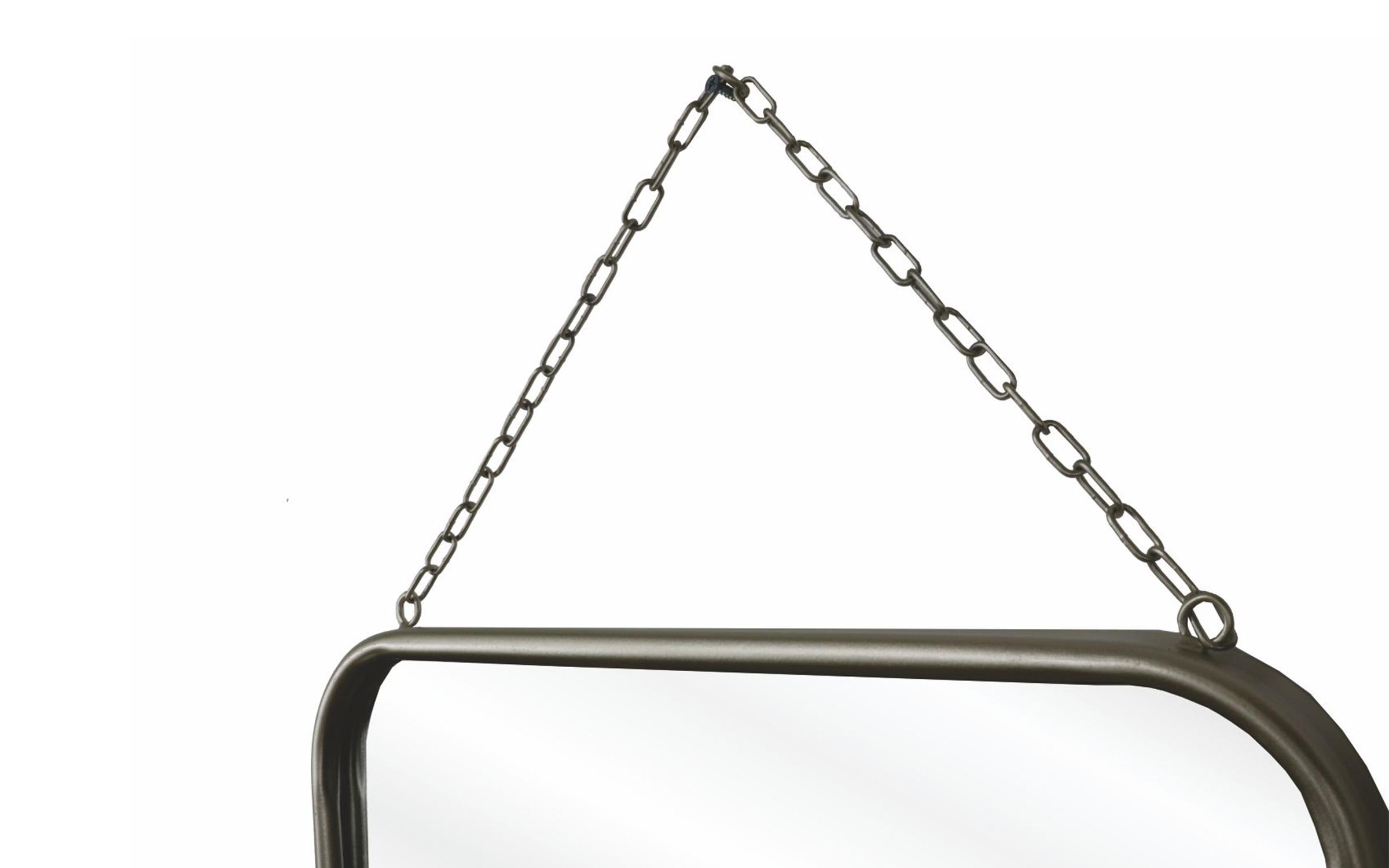 Καθρέφτης Steel, ασημί  3