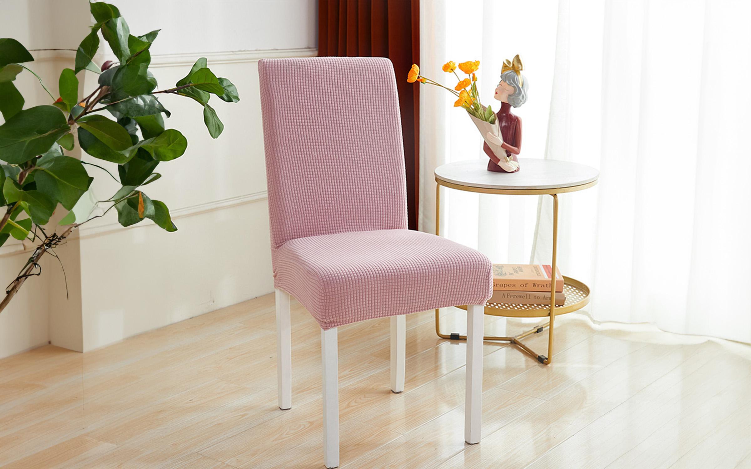 Κάλυμμα καρέκλας, ροζ  1