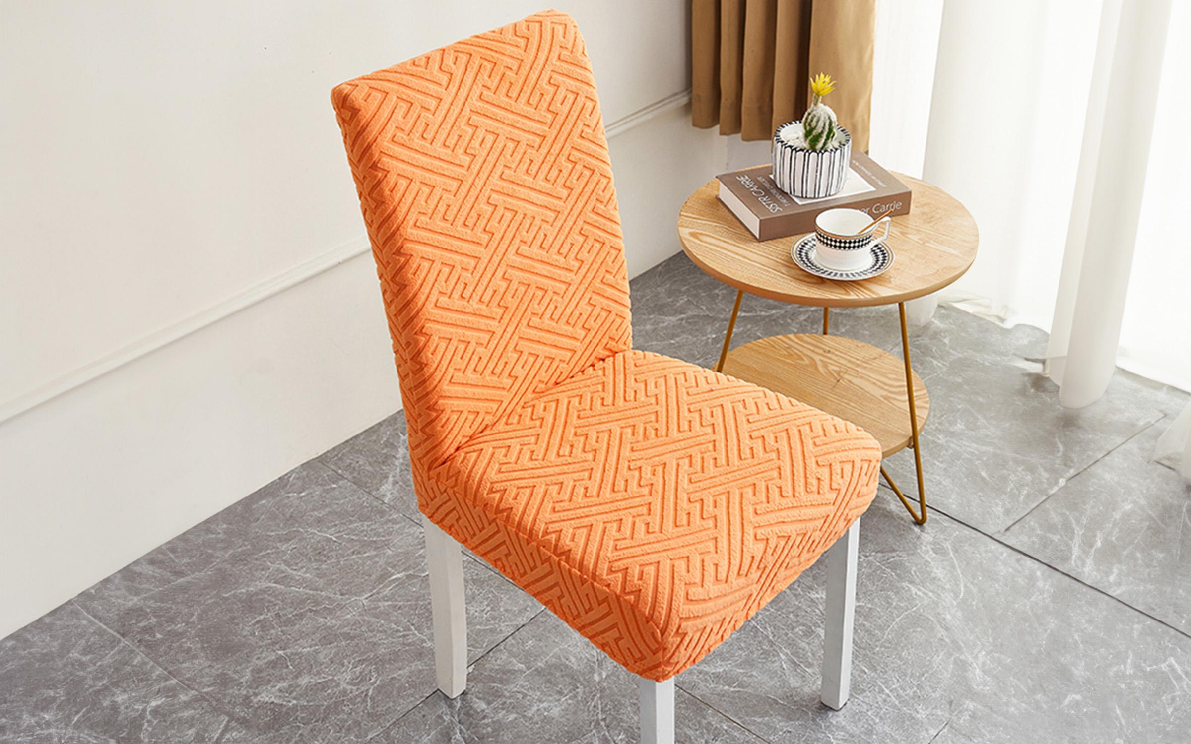 Κάλυμμα καρέκλας, πορτοκαλί  1