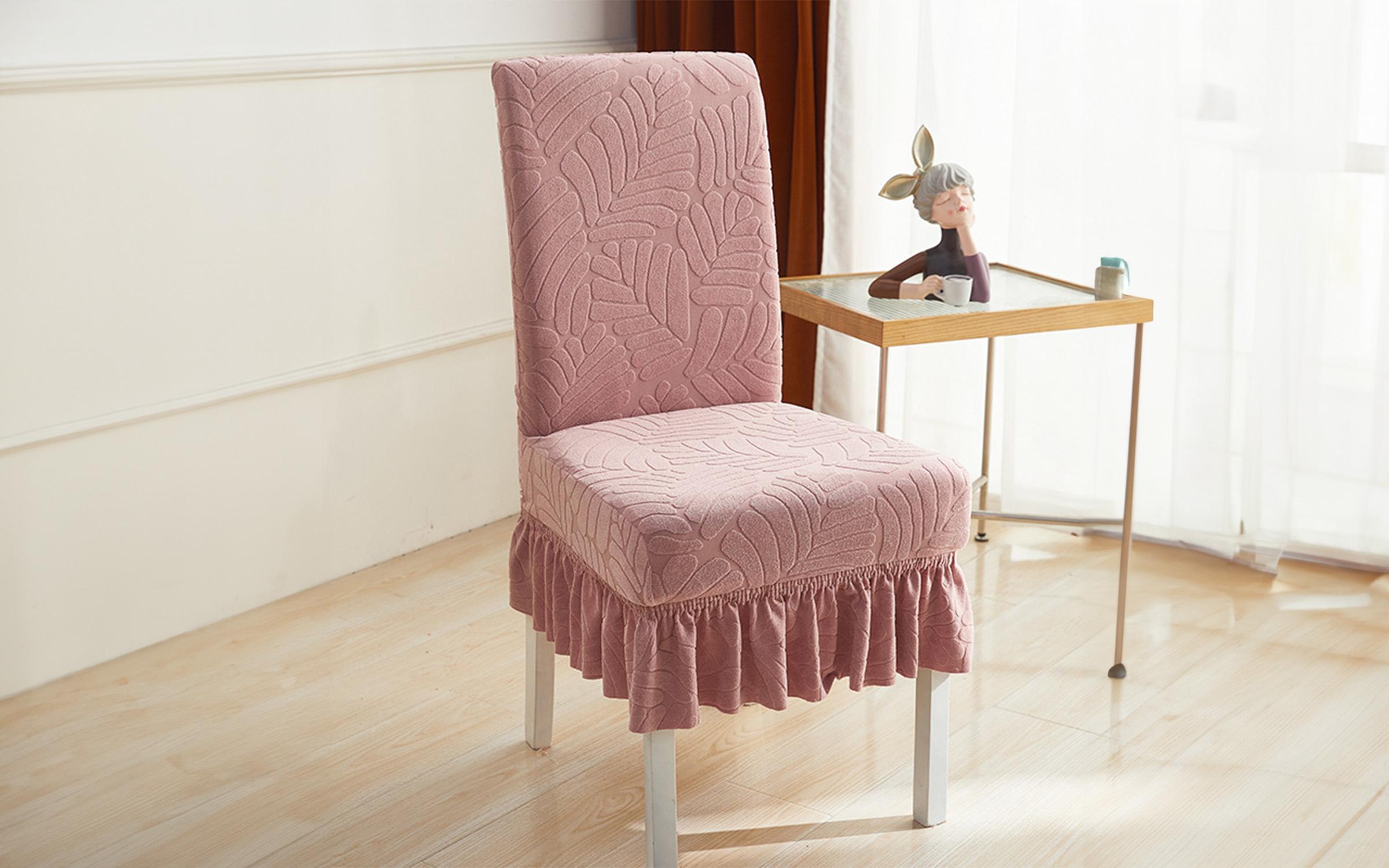 Κάλυμμα καρέκλας, ροζ  1