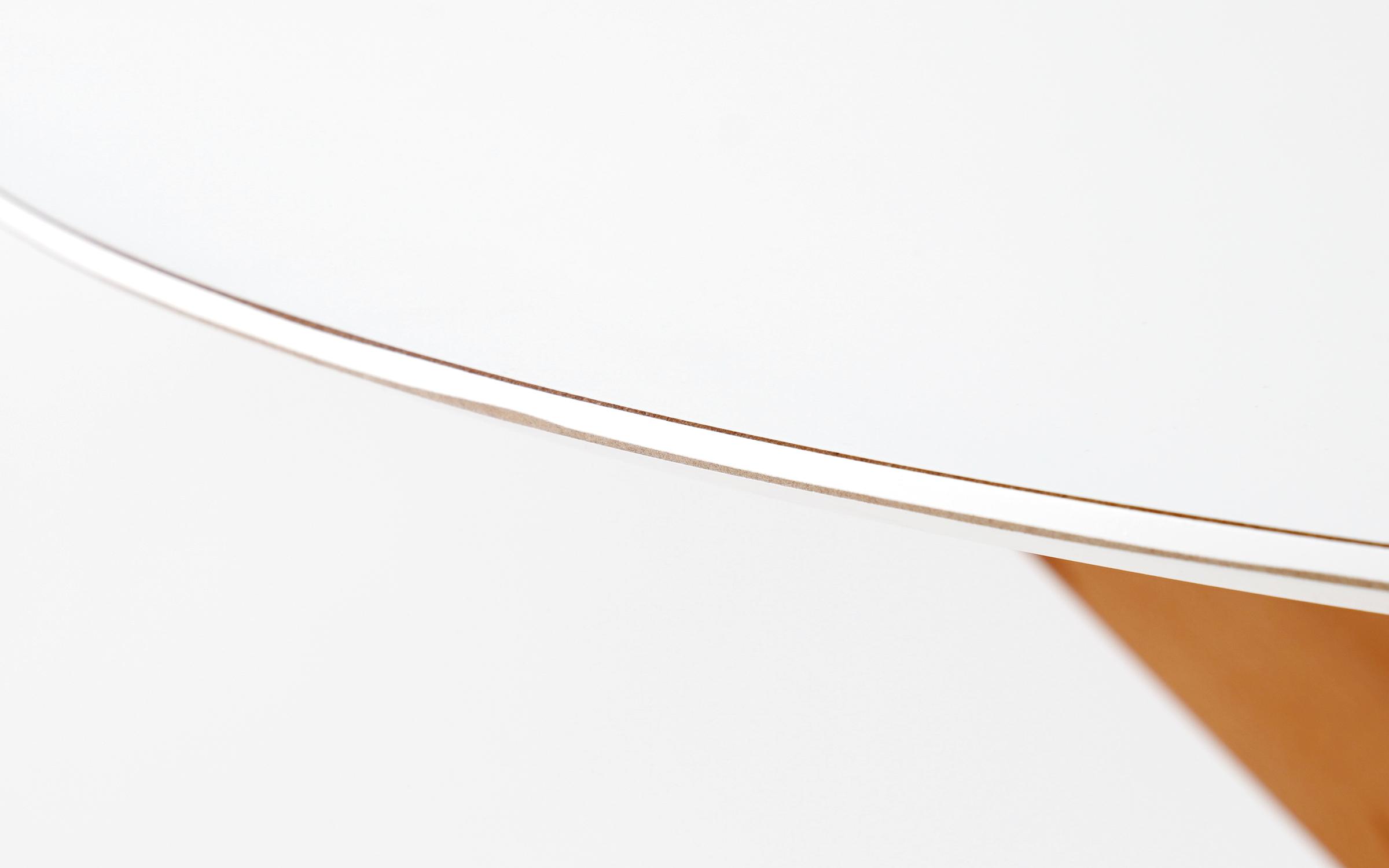 Τραπέζι Madera, λευκό + οξιά  5