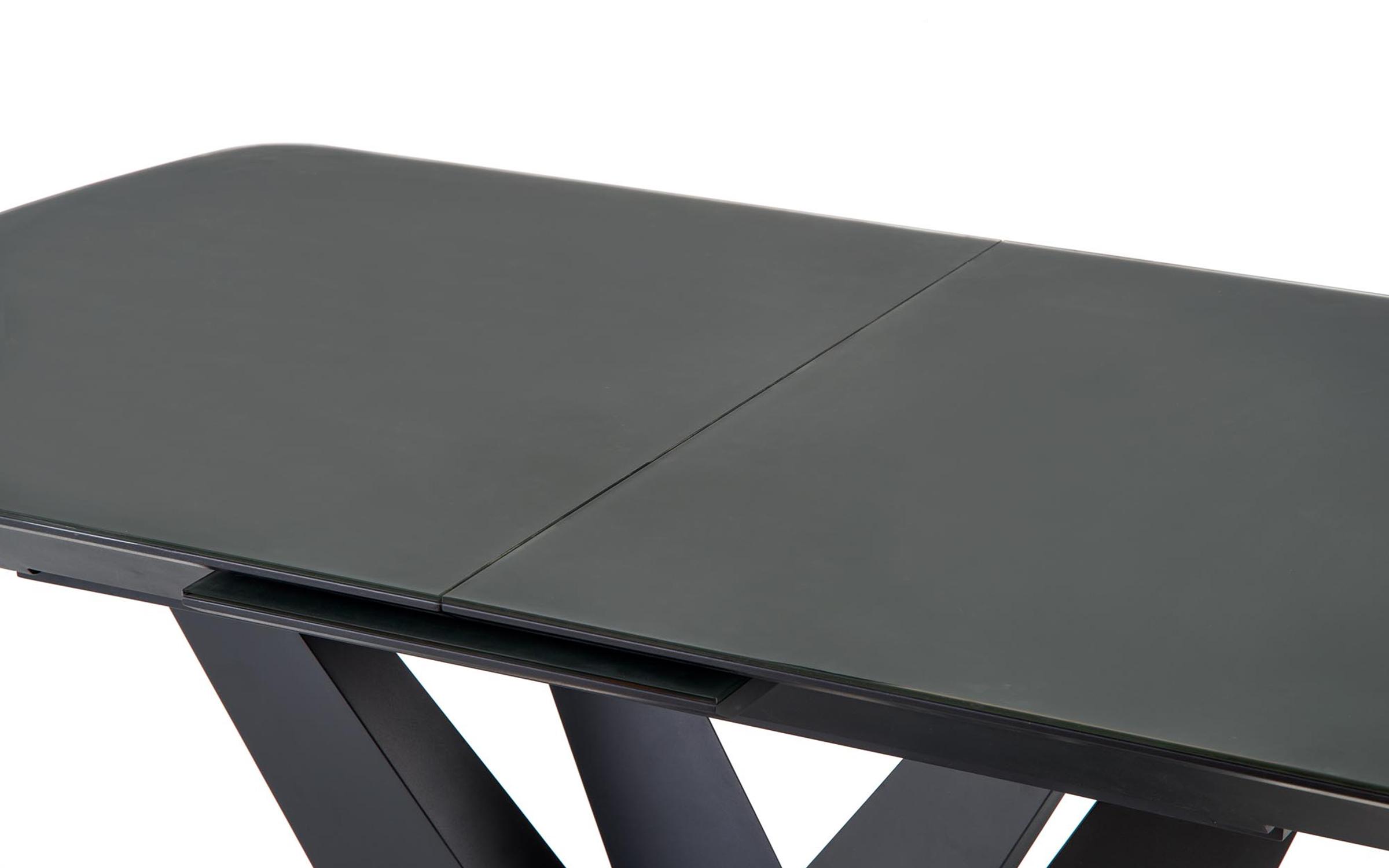 Τραπέζι Rosalia, γκρι + μαύρο  9
