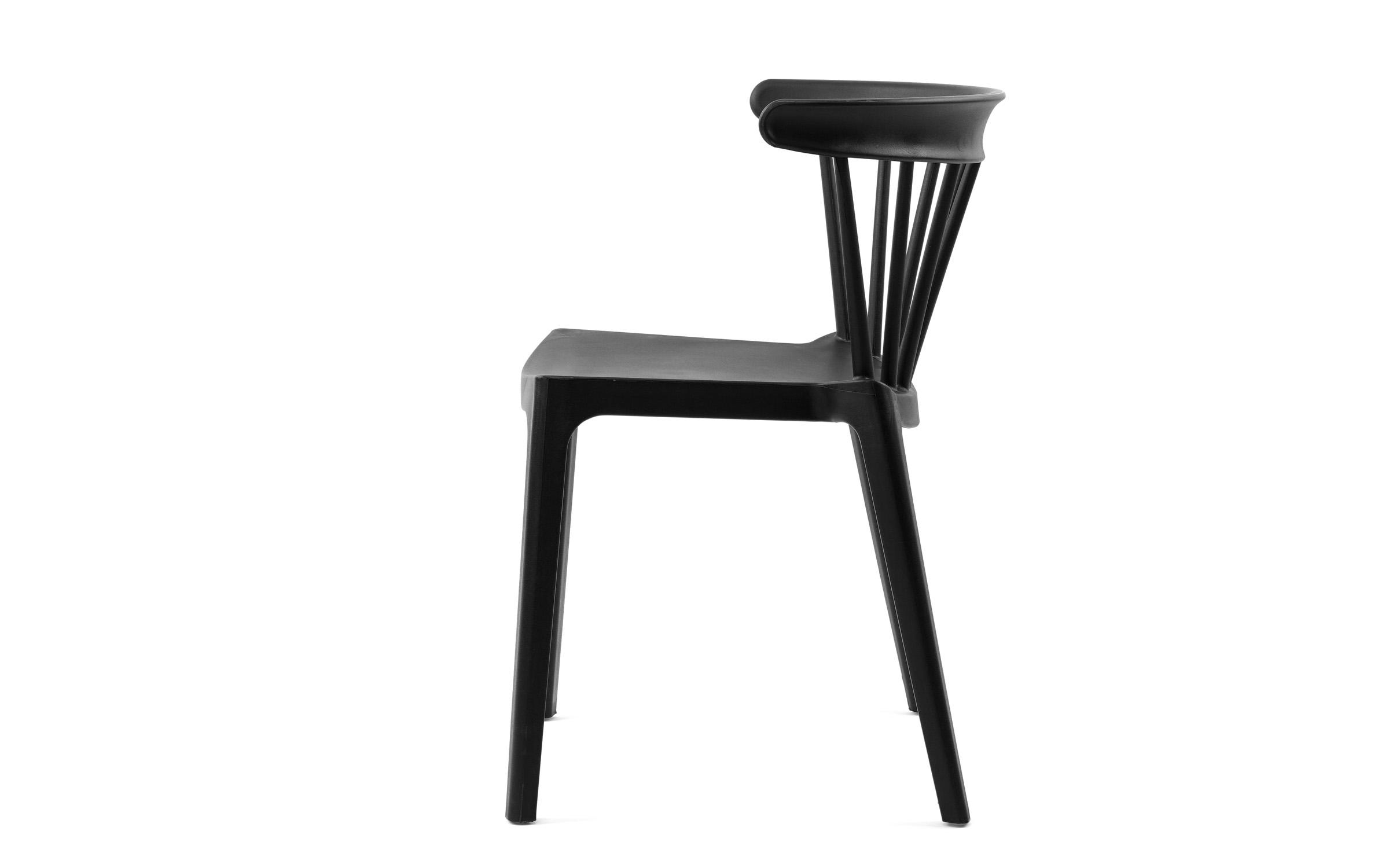 Καρέκλα Daki, μαύρο  3