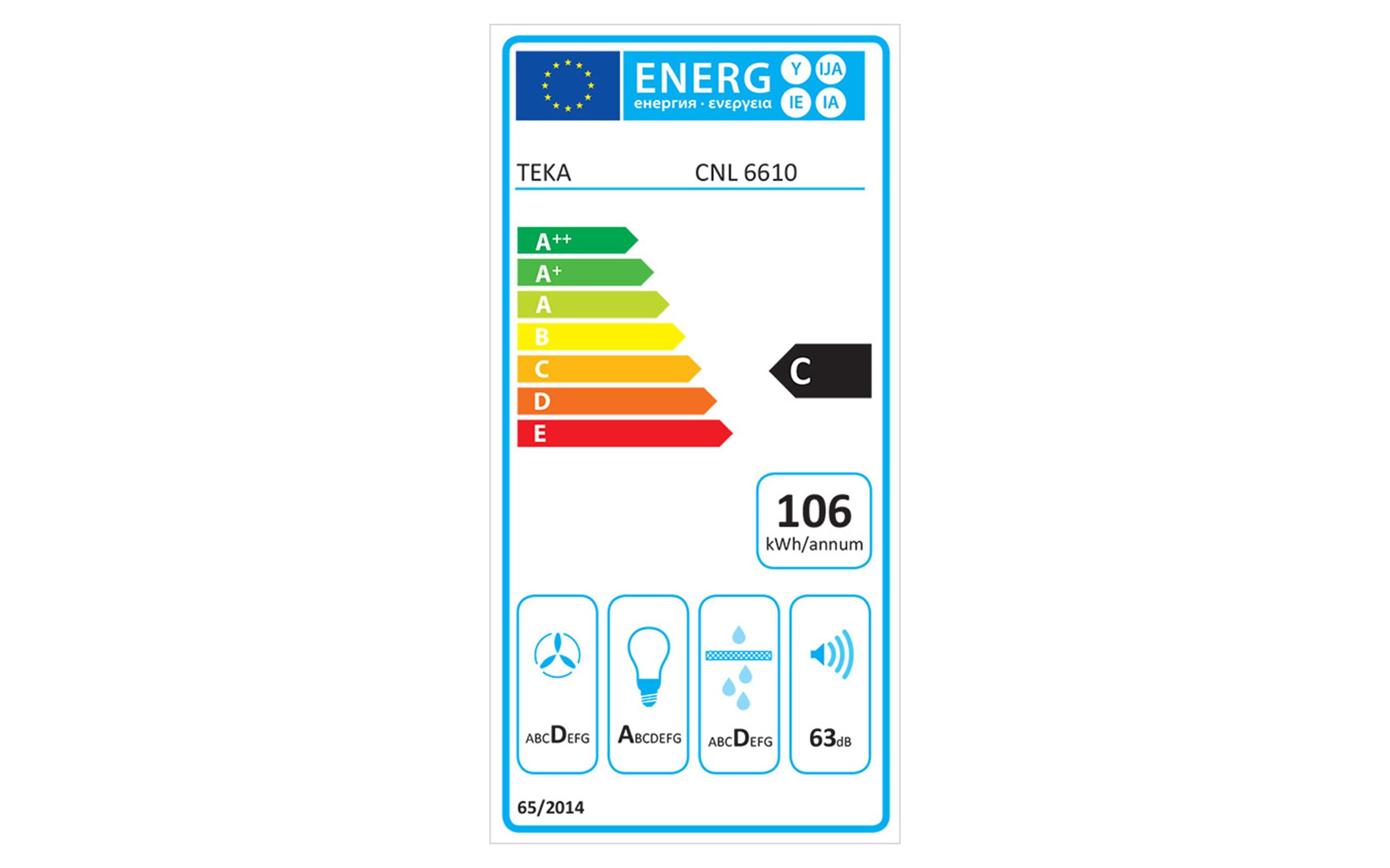 Τηλεσκοπικός απορροφητήρας TEKA CNL 6610, inox  3