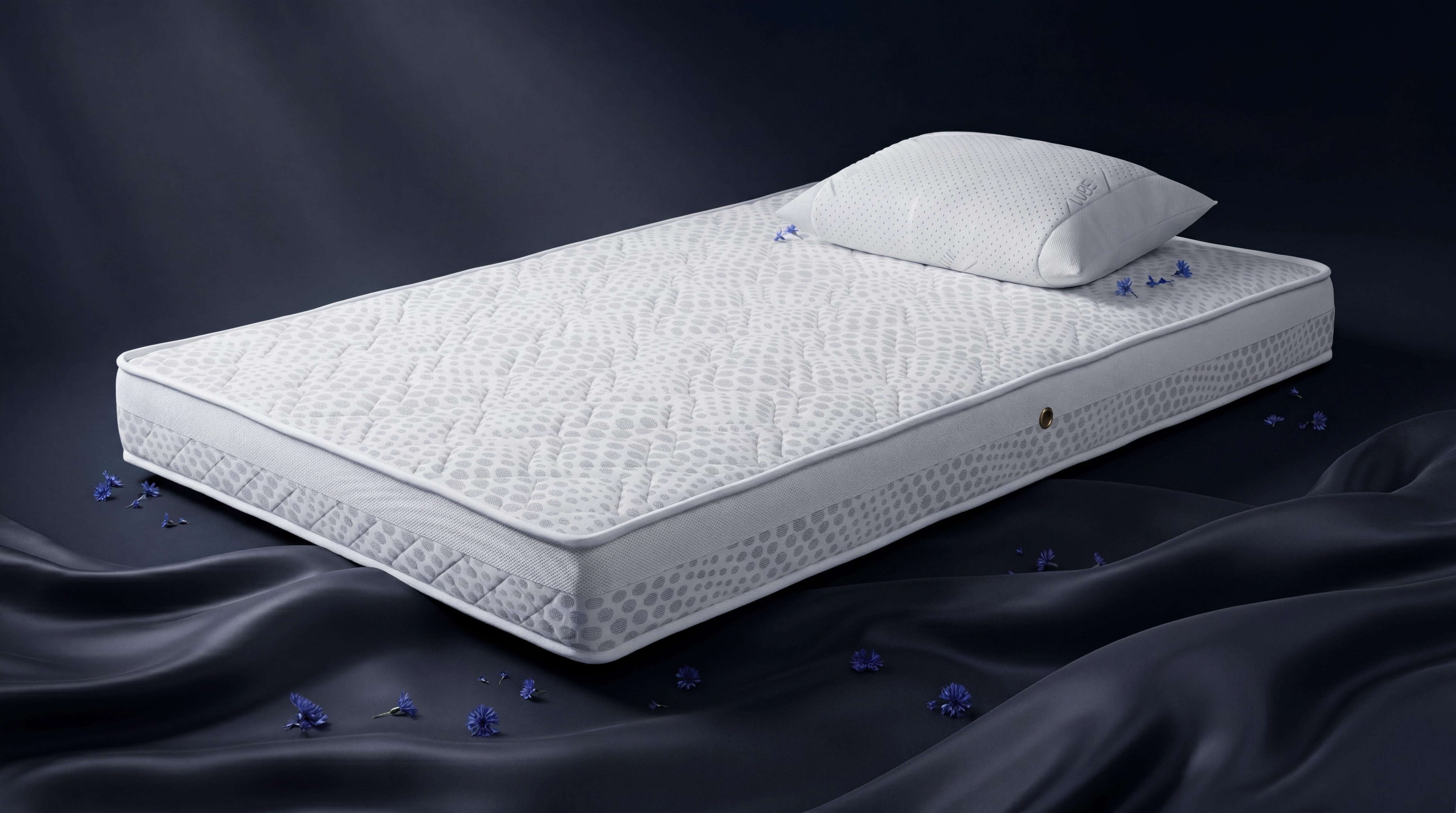 Σετ στρώμα 90/200 + μαξιλάρι Ultra Detox Flex + Silver Sense,   1