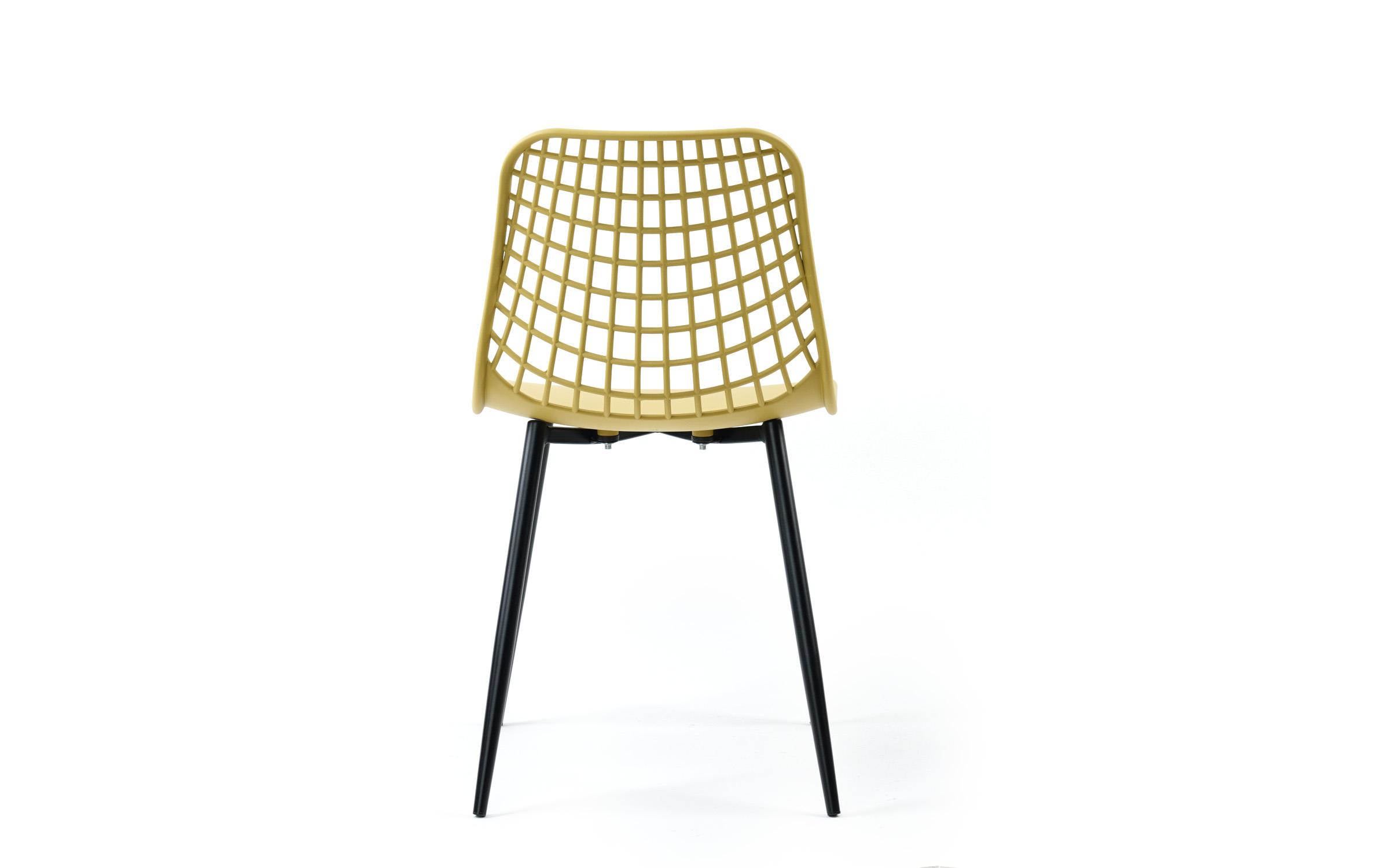 Καρέκλα Nisen, κίτρινο  5