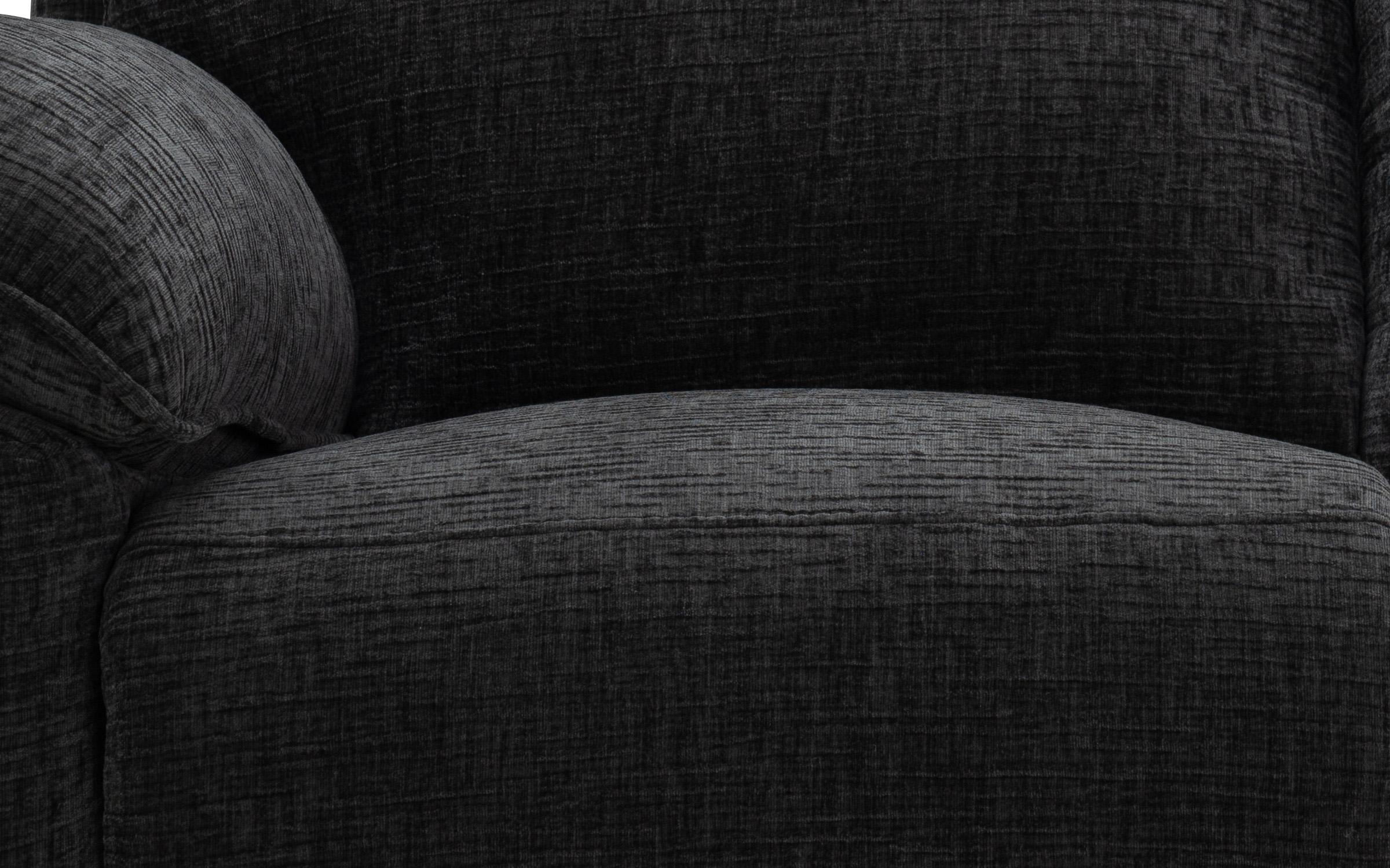 Καναπές με ανάκληση Adesto, τριθέσιος /με ηλεκτρικό μηχανισμό/, σκούρο γκρι  3