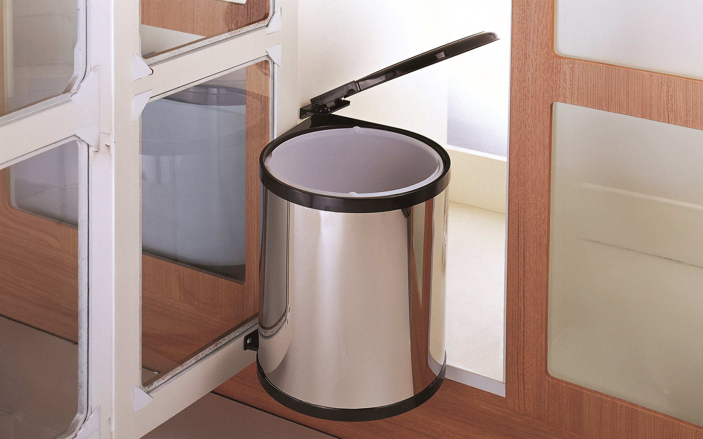 Καλάθι 14 l ICKA 8103, χρώμιο  1