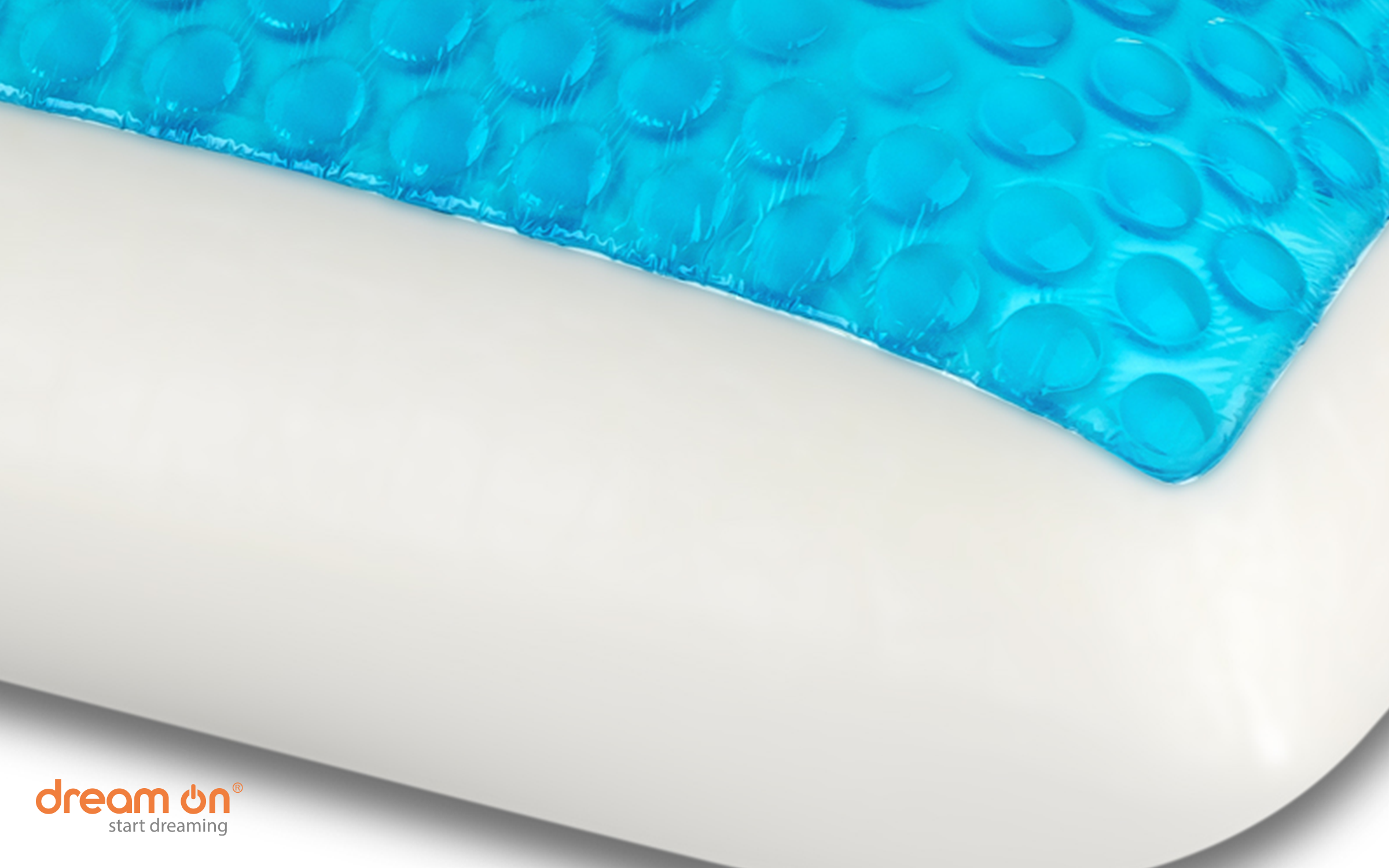 Σετ 2 μαξιλάρια 59/39 Gel Queen, λευκό  5