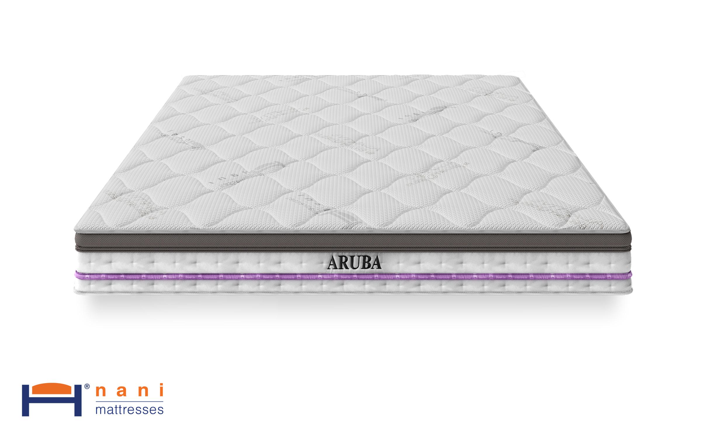 Στρώμα Аruba Memory Pocket  διπλής όψης 120/200,   2