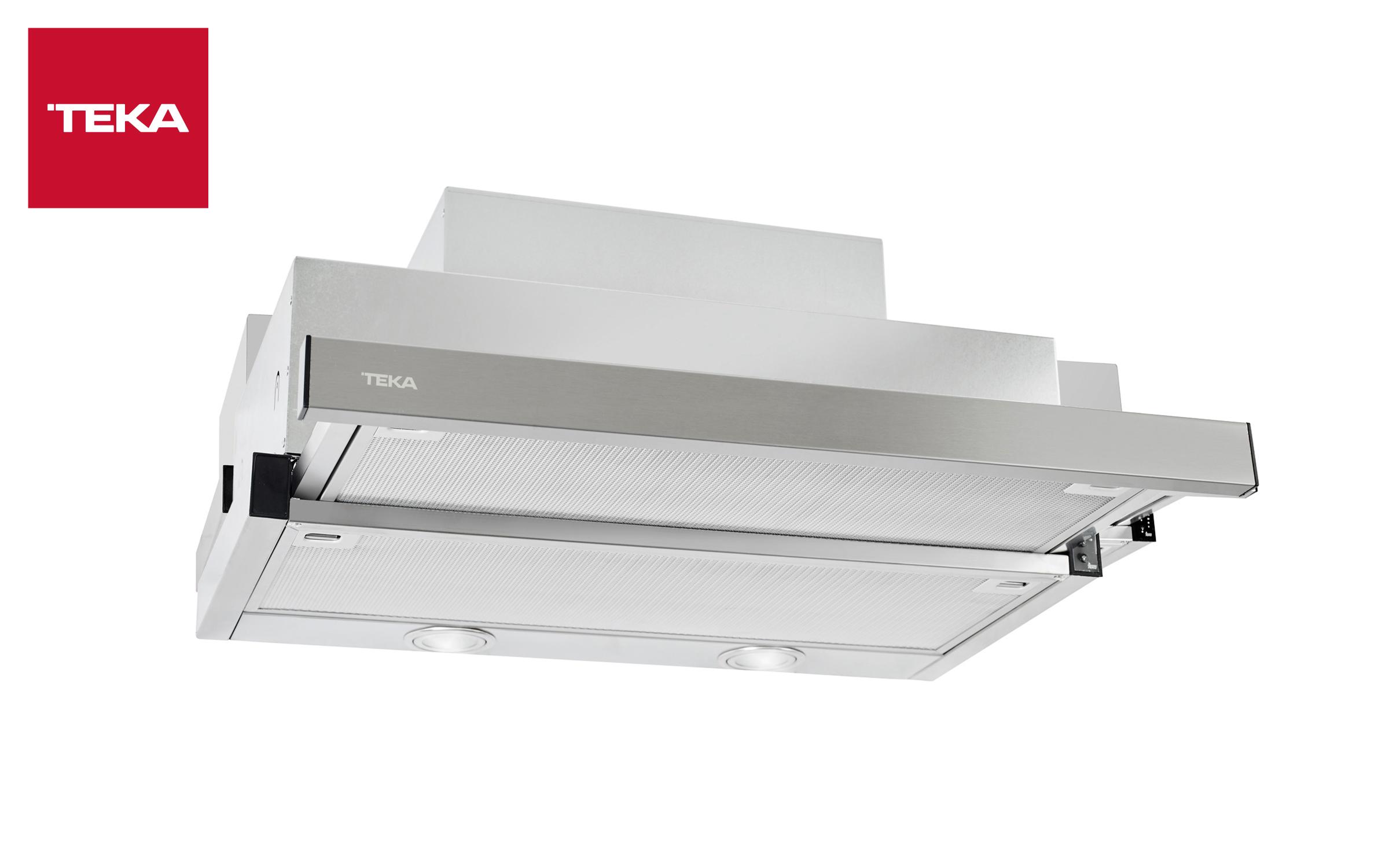 Τηλεσκοπικός απορροφητήρας TEKA CNL 6610, inox  1