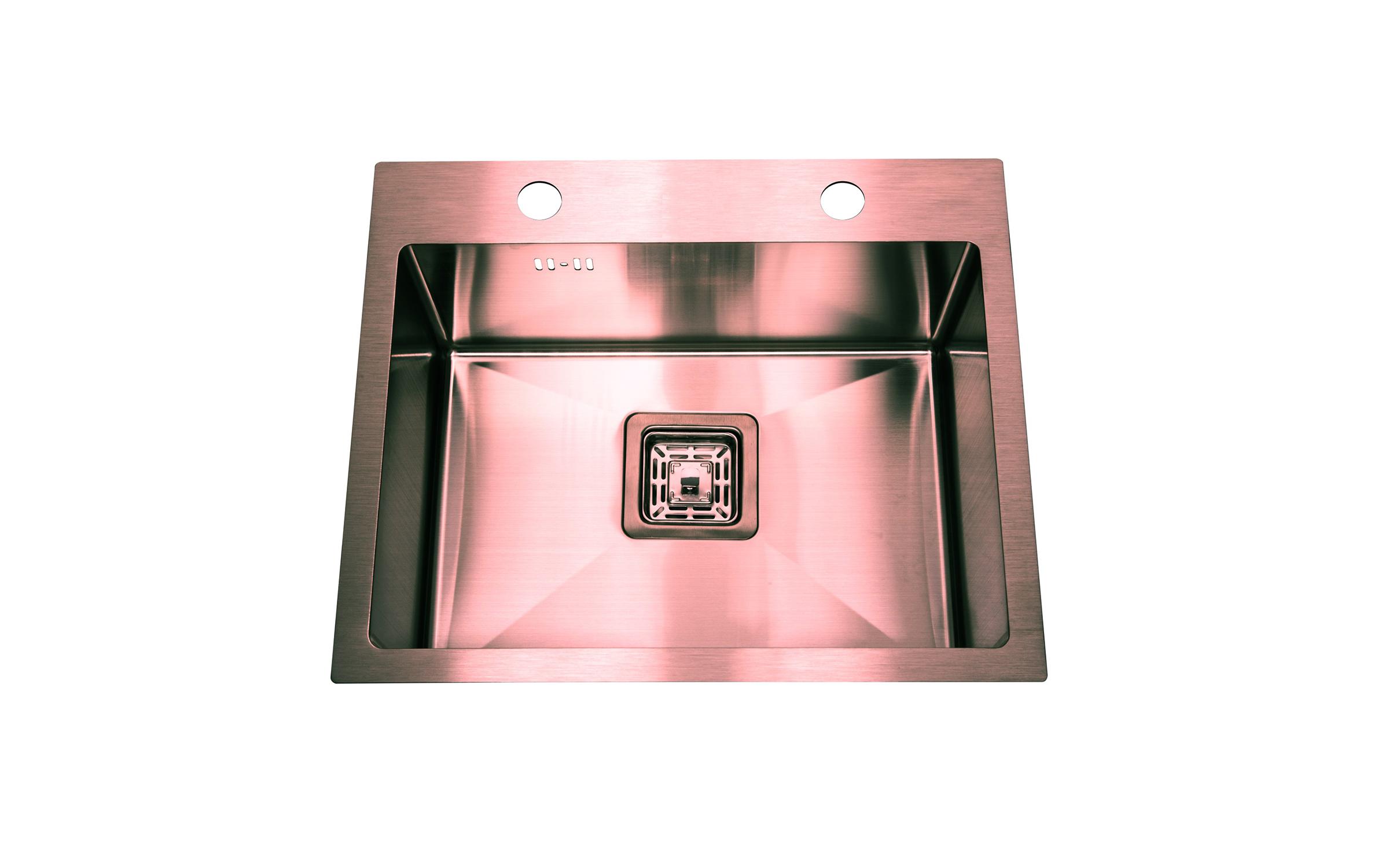 Εντοιχιζόμενος νεροχύτης  ICK 5032K, ροζ χρυσός  1
