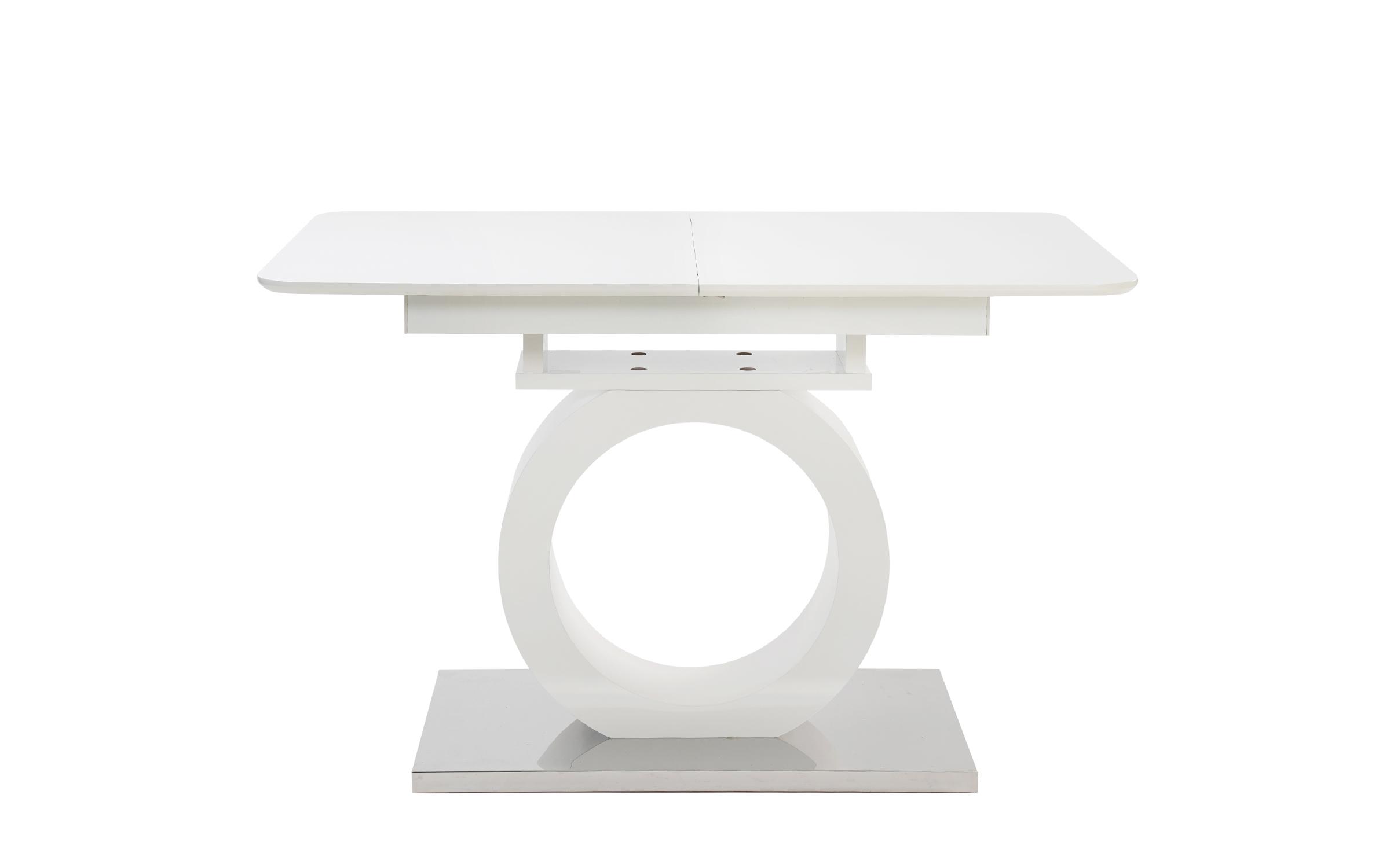 Τραπέζι Altisa /επεκτεινόμενο/, λευκό γυαλιστερό  1