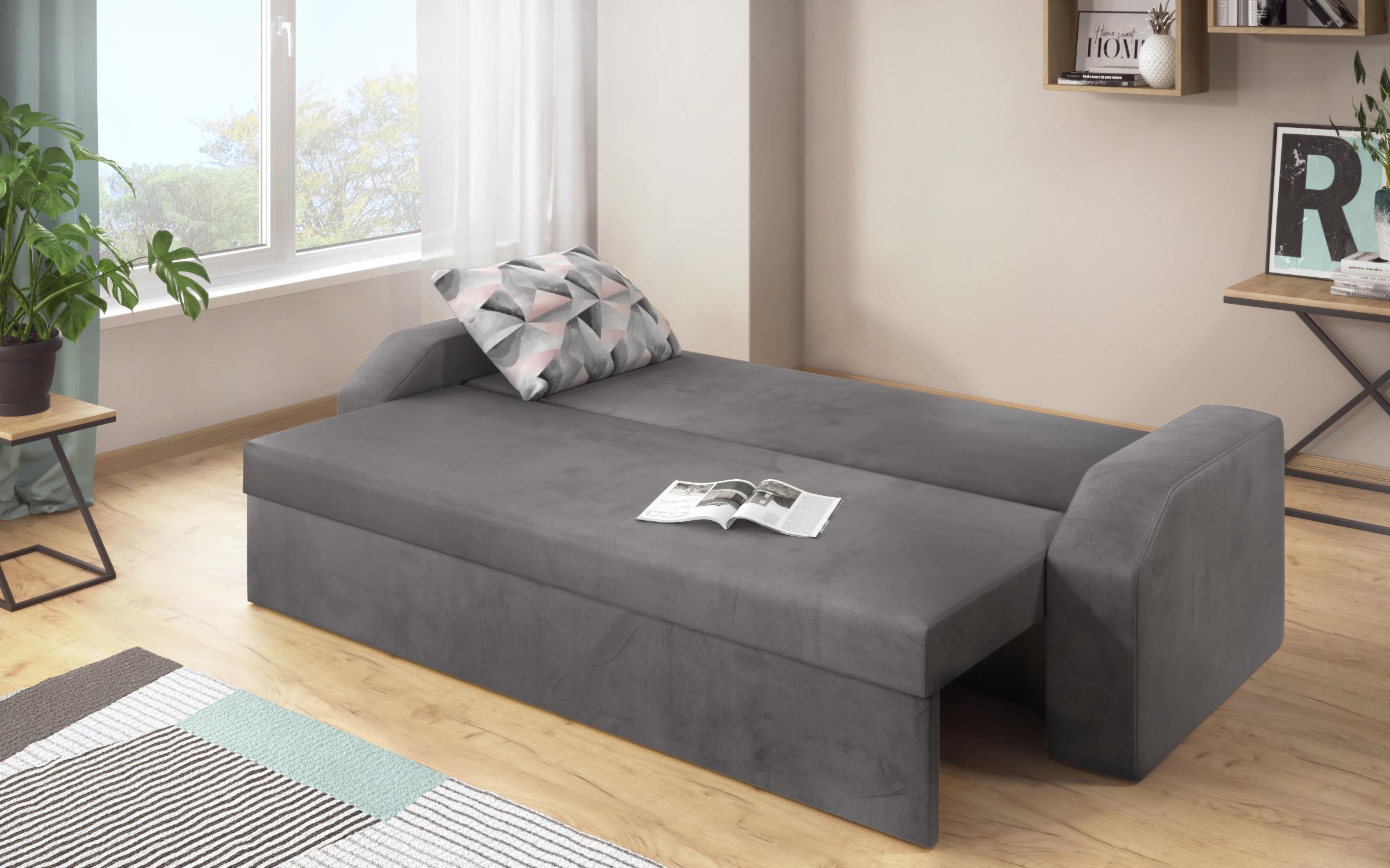 Καναπές - κρεβάτι  Adison XS, γκρί  5