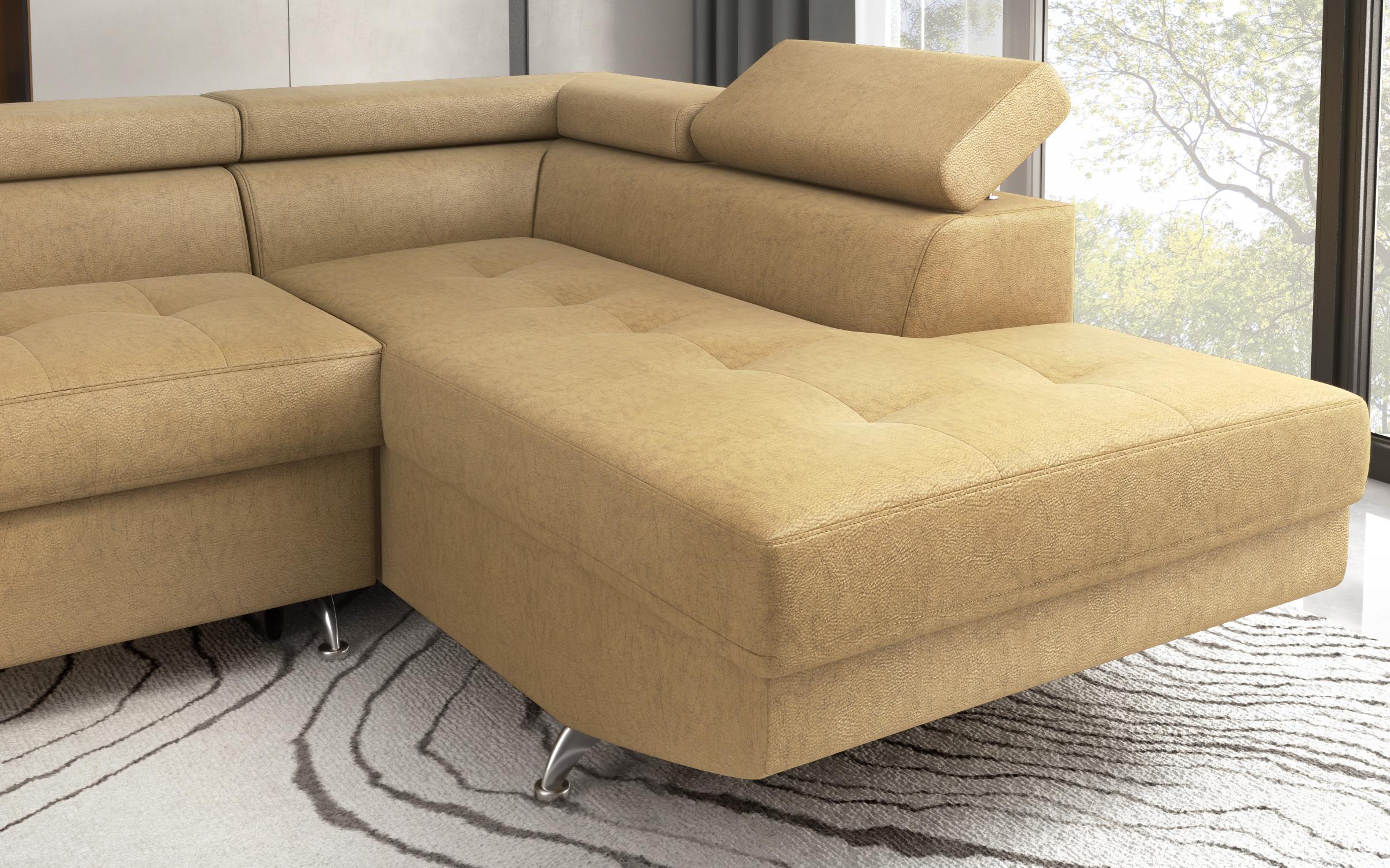 Γωνιακός καναπές Bark M, Barington Yellow  9