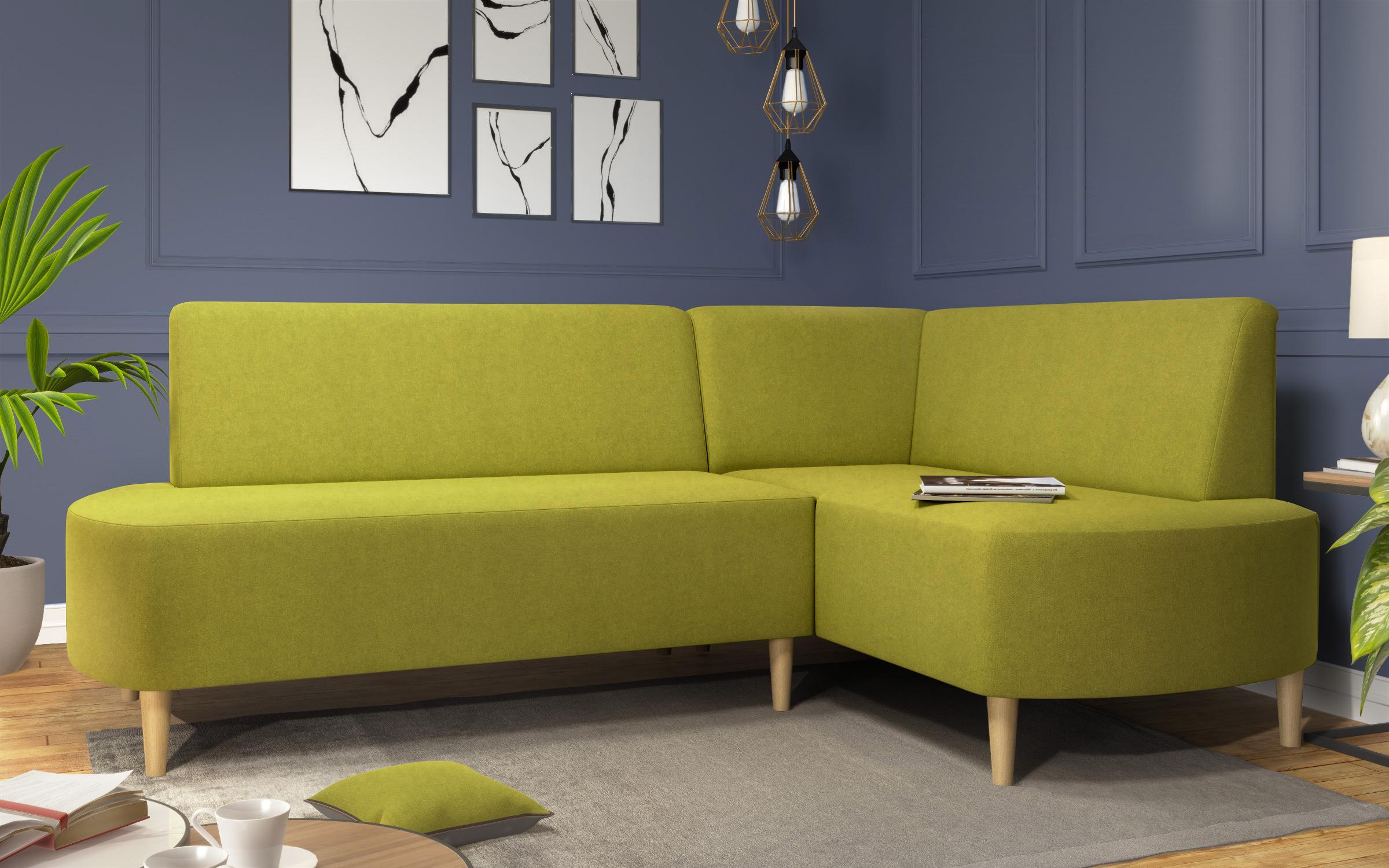 Γωνιακός καναπές  Bern, πράσινο  1