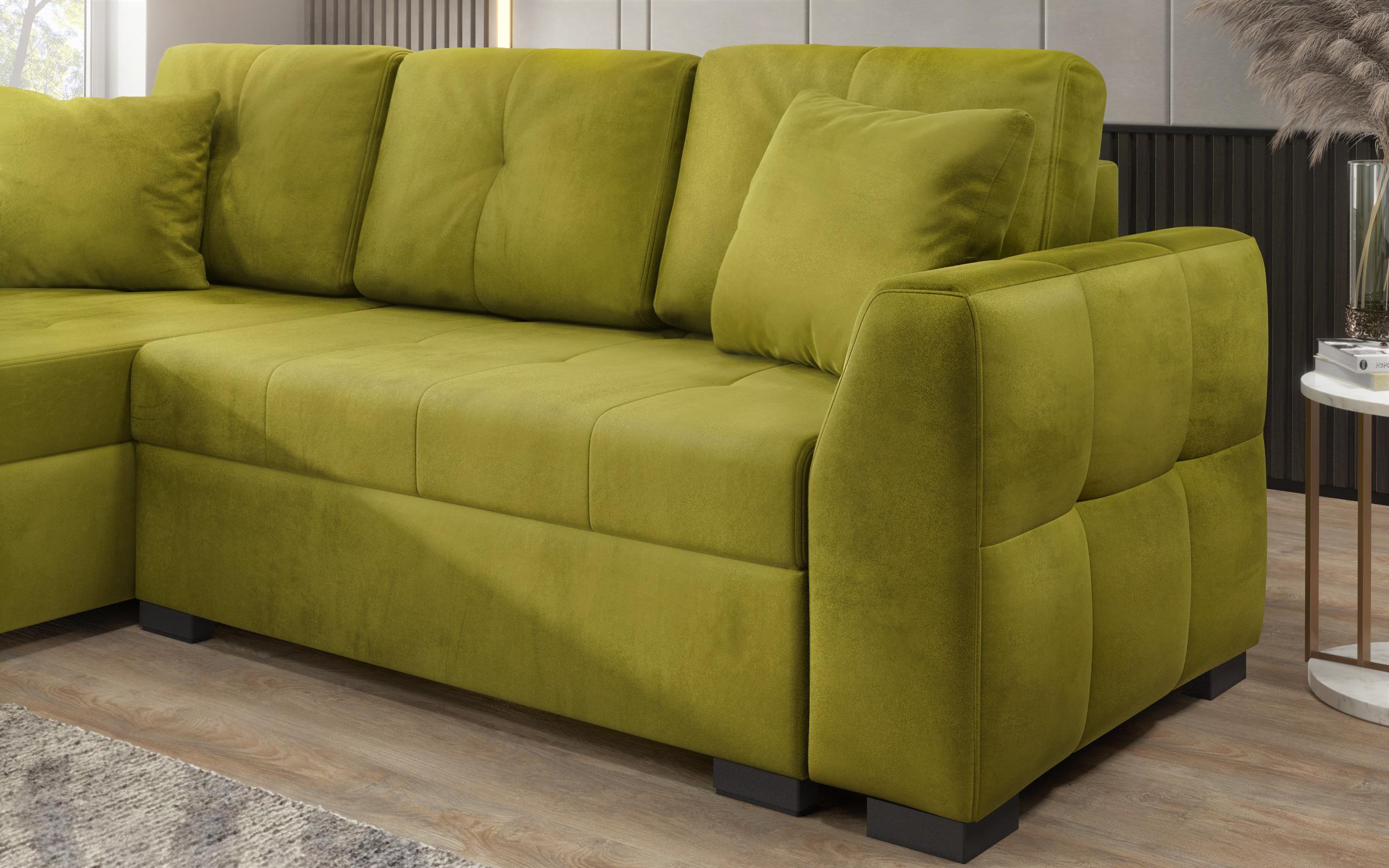 Γωνιακός καναπές Kuba, πράσινο  5