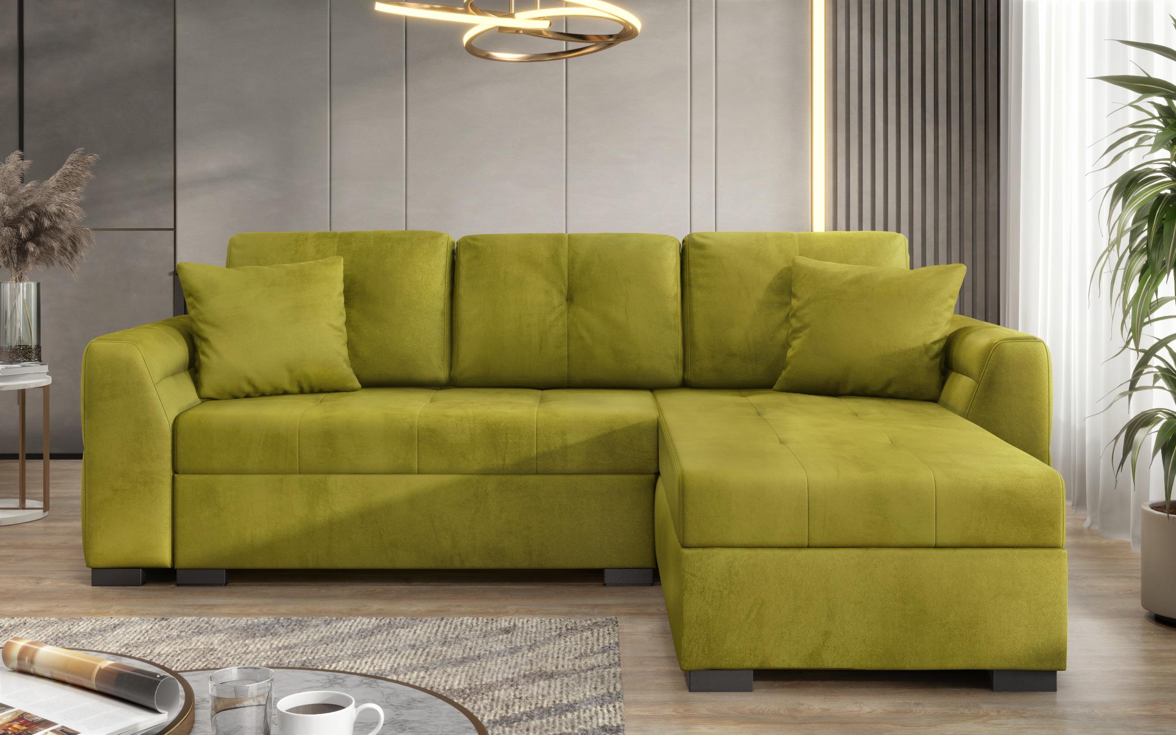 Γωνιακός καναπές Kuba, πράσινο  1