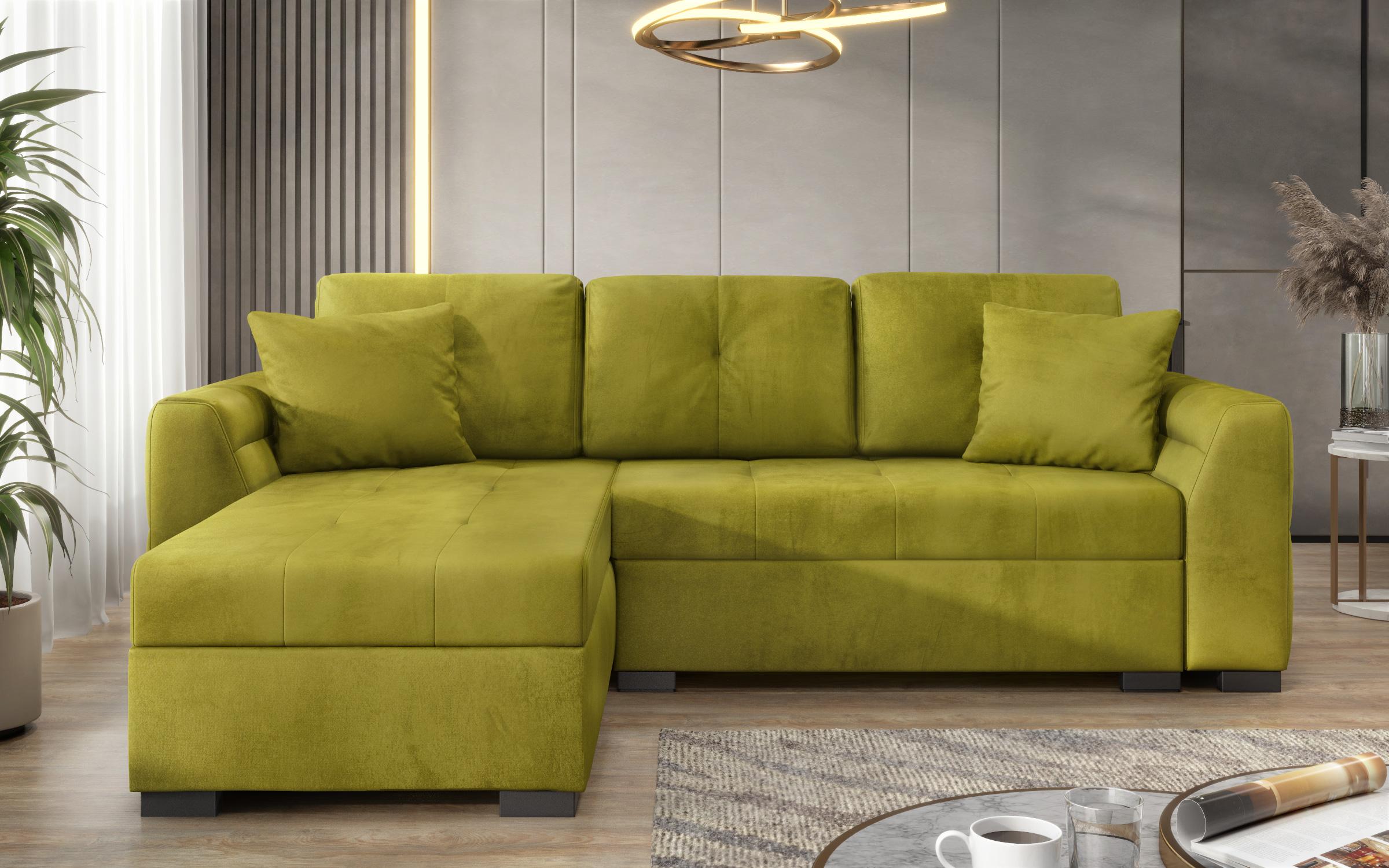 Γωνιακός καναπές Kuba, πράσινο  1
