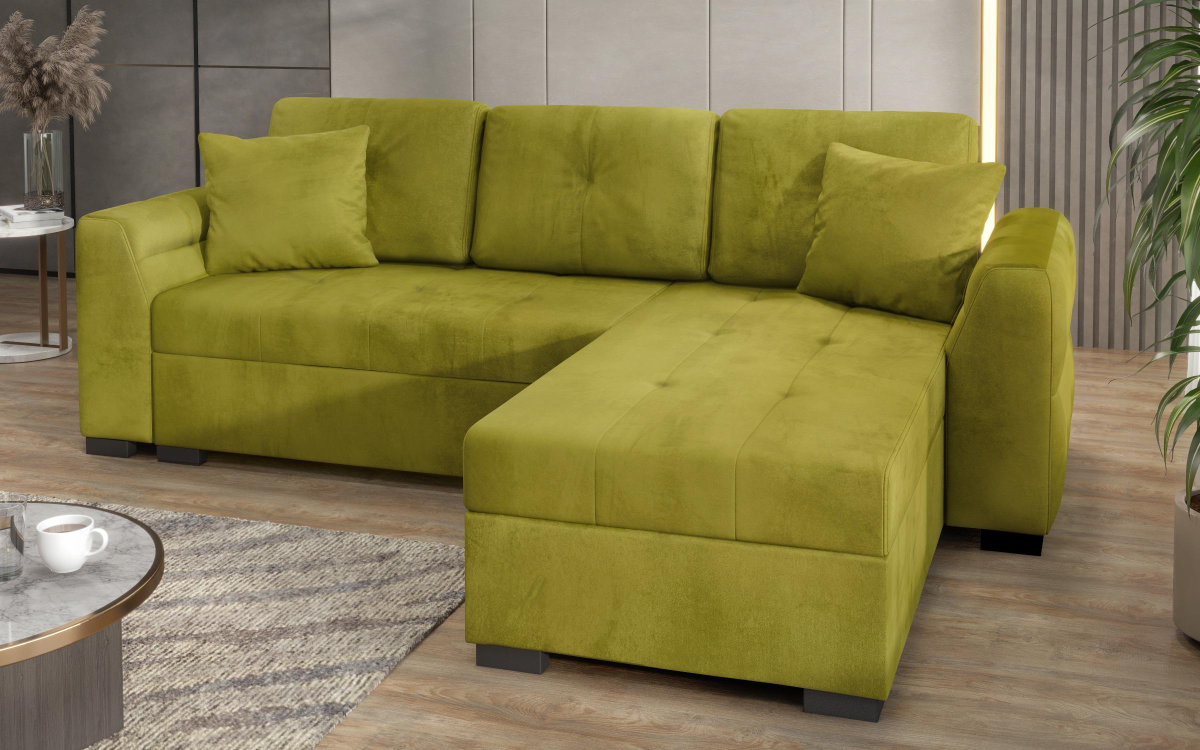 Γωνιακός καναπές Kuba, πράσινο  3