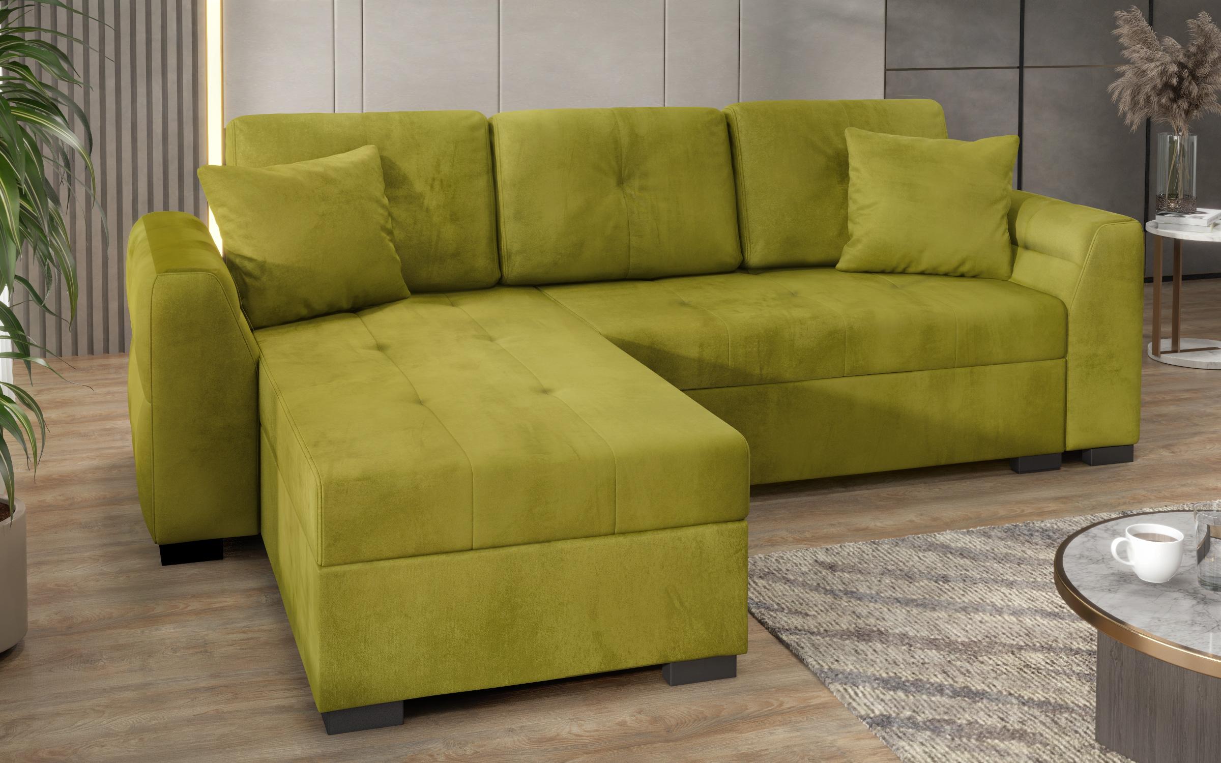 Γωνιακός καναπές Kuba, πράσινο  3