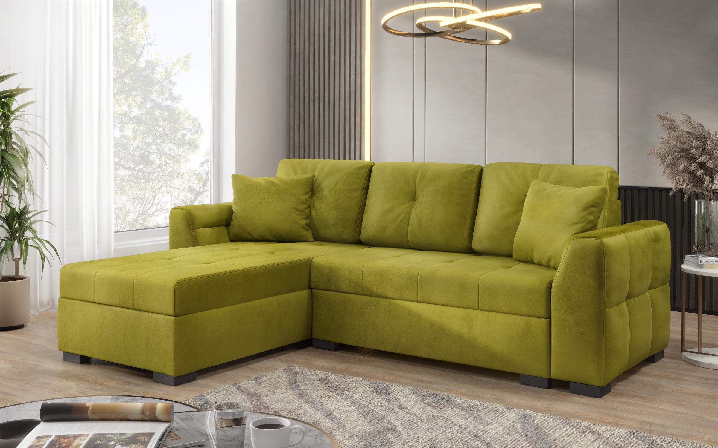 Γωνιακός καναπές Kuba, πράσινο  6