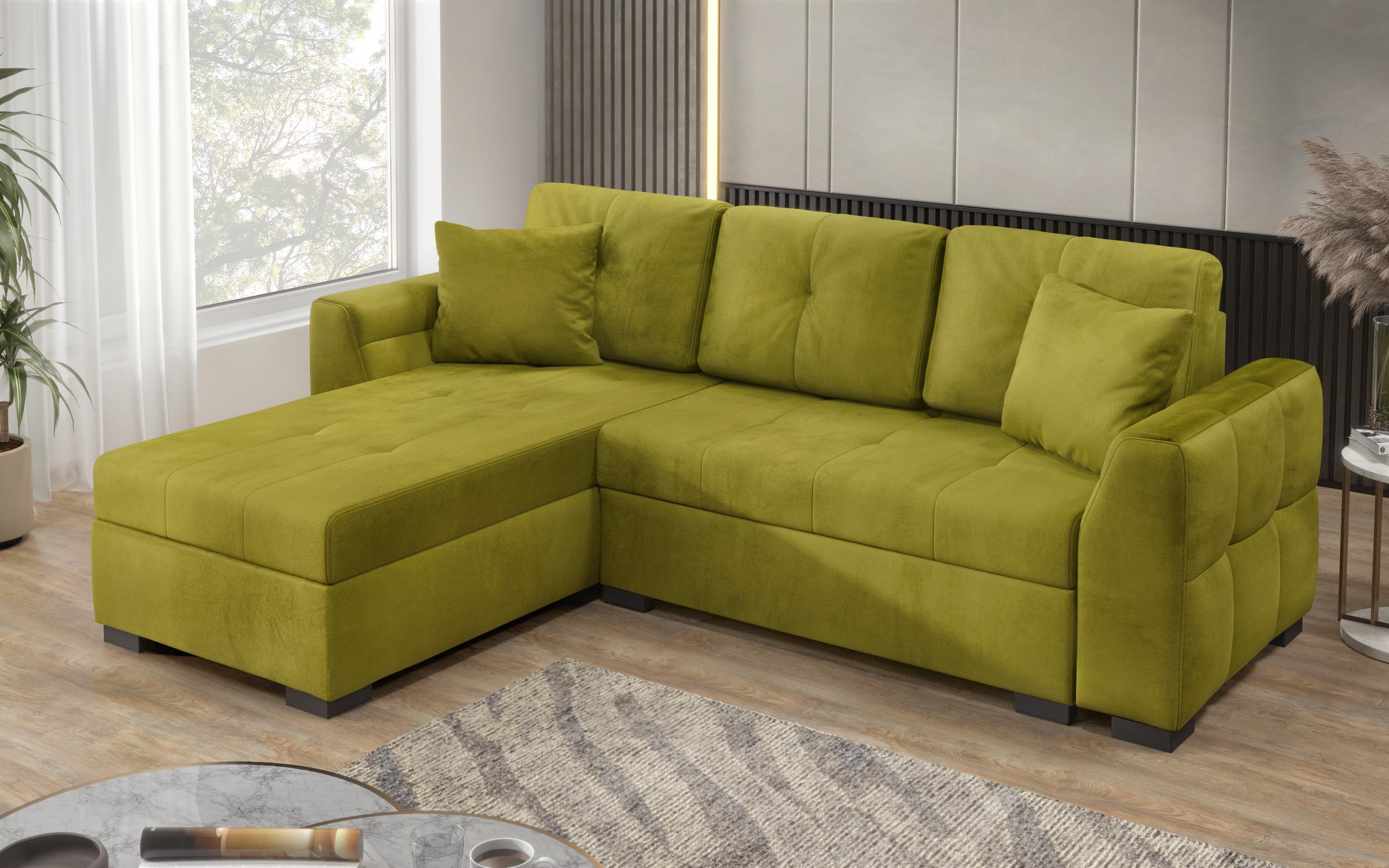 Γωνιακός καναπές Kuba, πράσινο  7