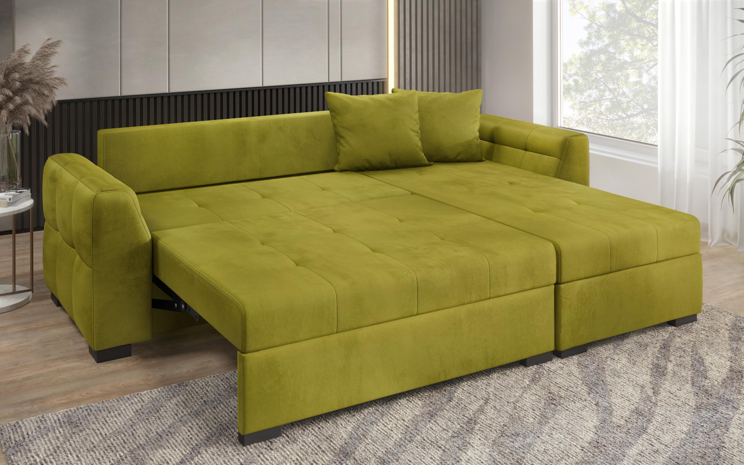 Γωνιακός καναπές Kuba, πράσινο  8