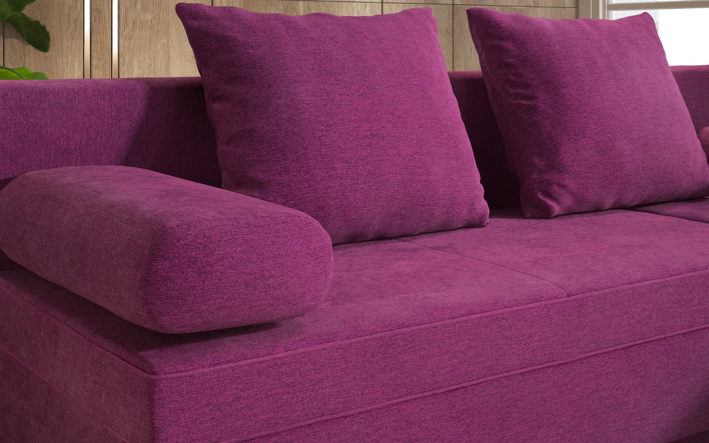 Γωνιακός καναπές Modero, violet  3