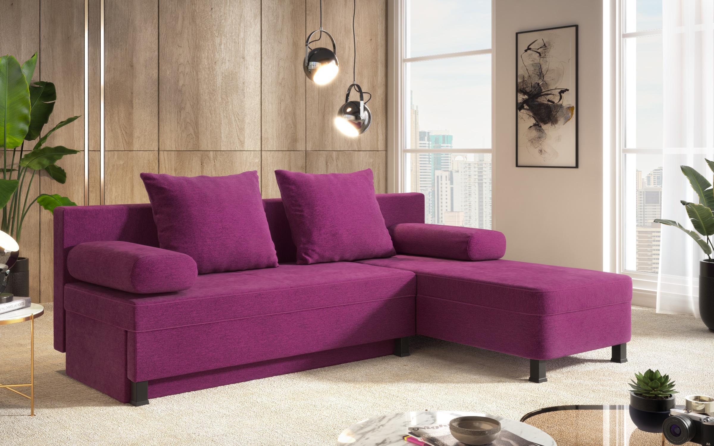 Γωνιακός καναπές Modero, violet  2