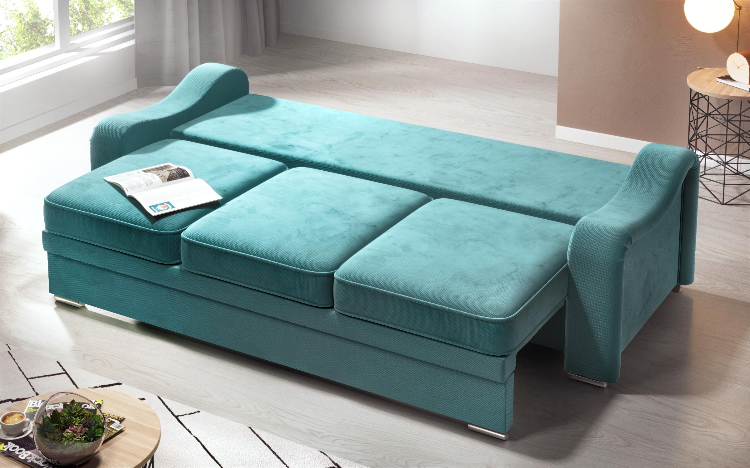 Kαναπές – κρεβάτι Noris, πράσινο  3