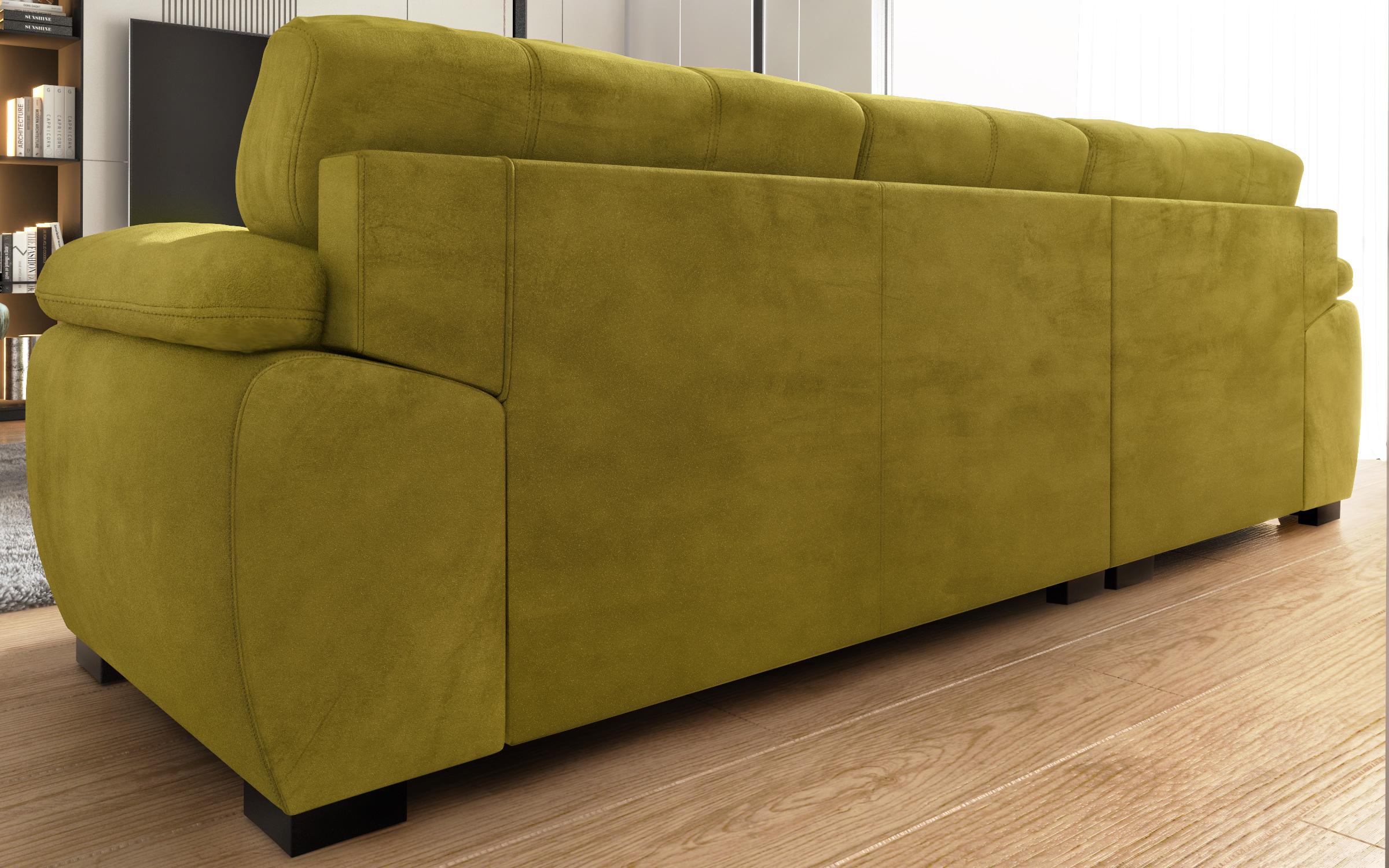 Γωνιακός καναπές Sorento, κίτρινο  8