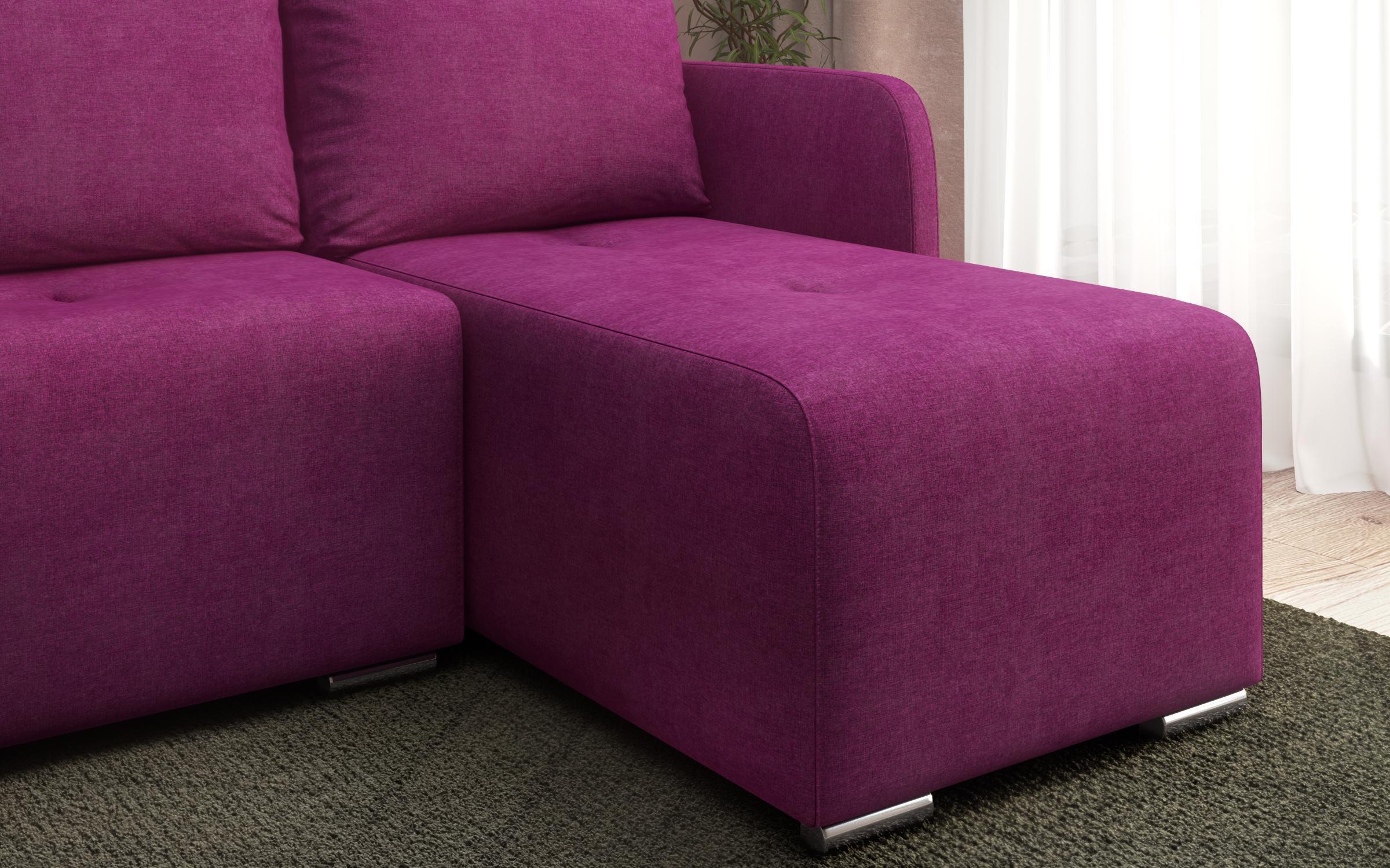 Γωνιακός καναπές Zanote, violet  3