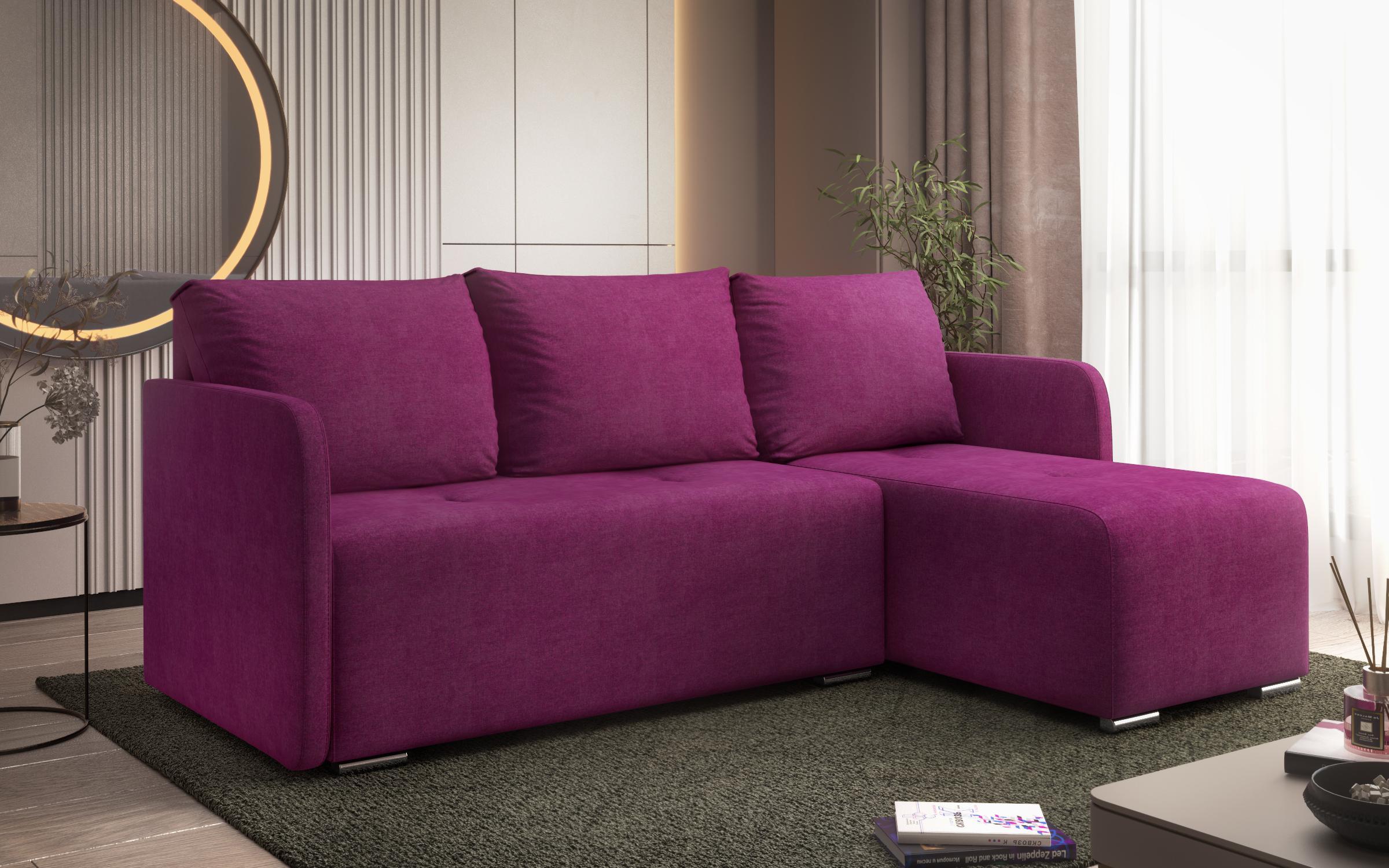 Γωνιακός καναπές Zanote, violet  5