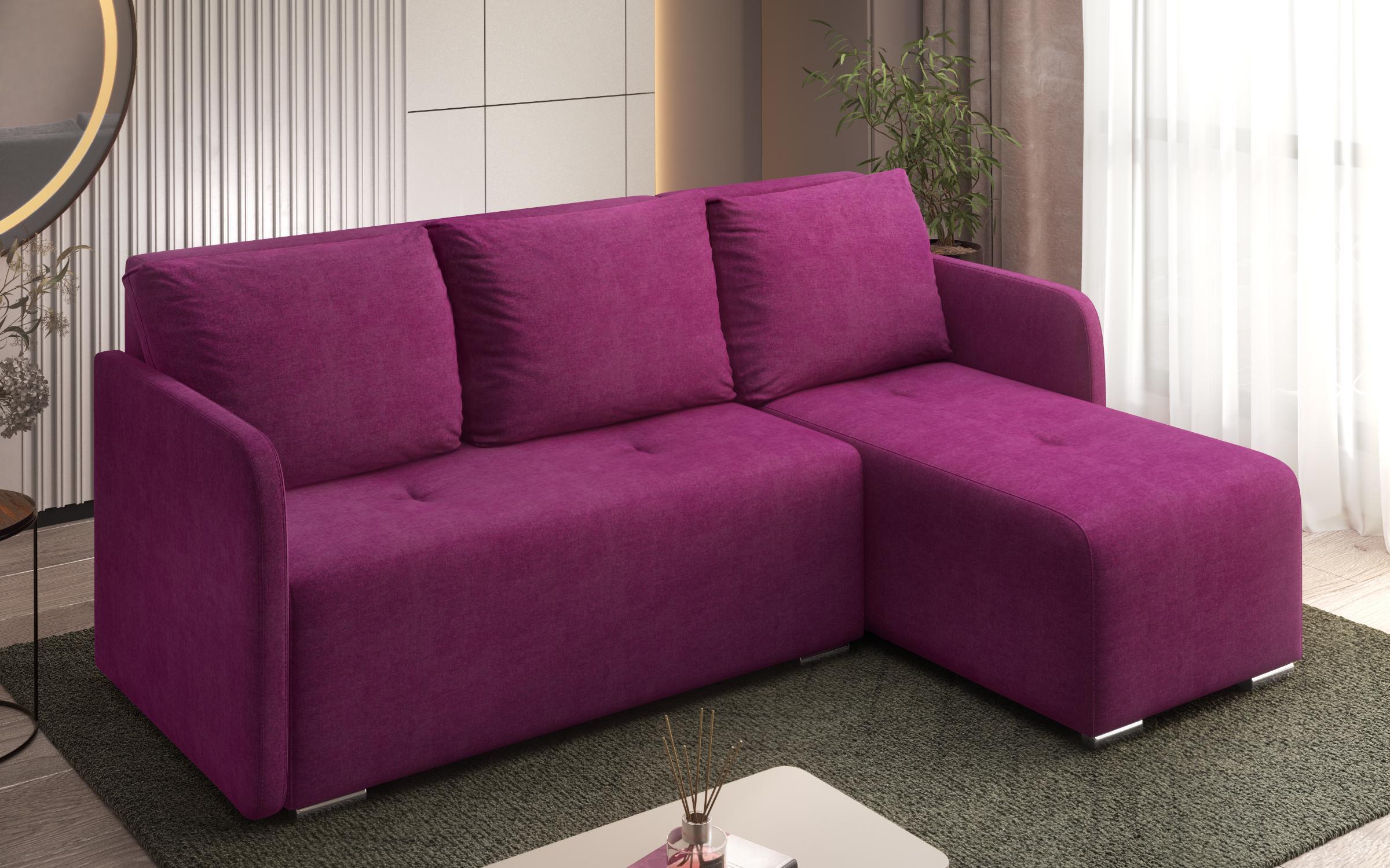 Γωνιακός καναπές Zanote, violet  8