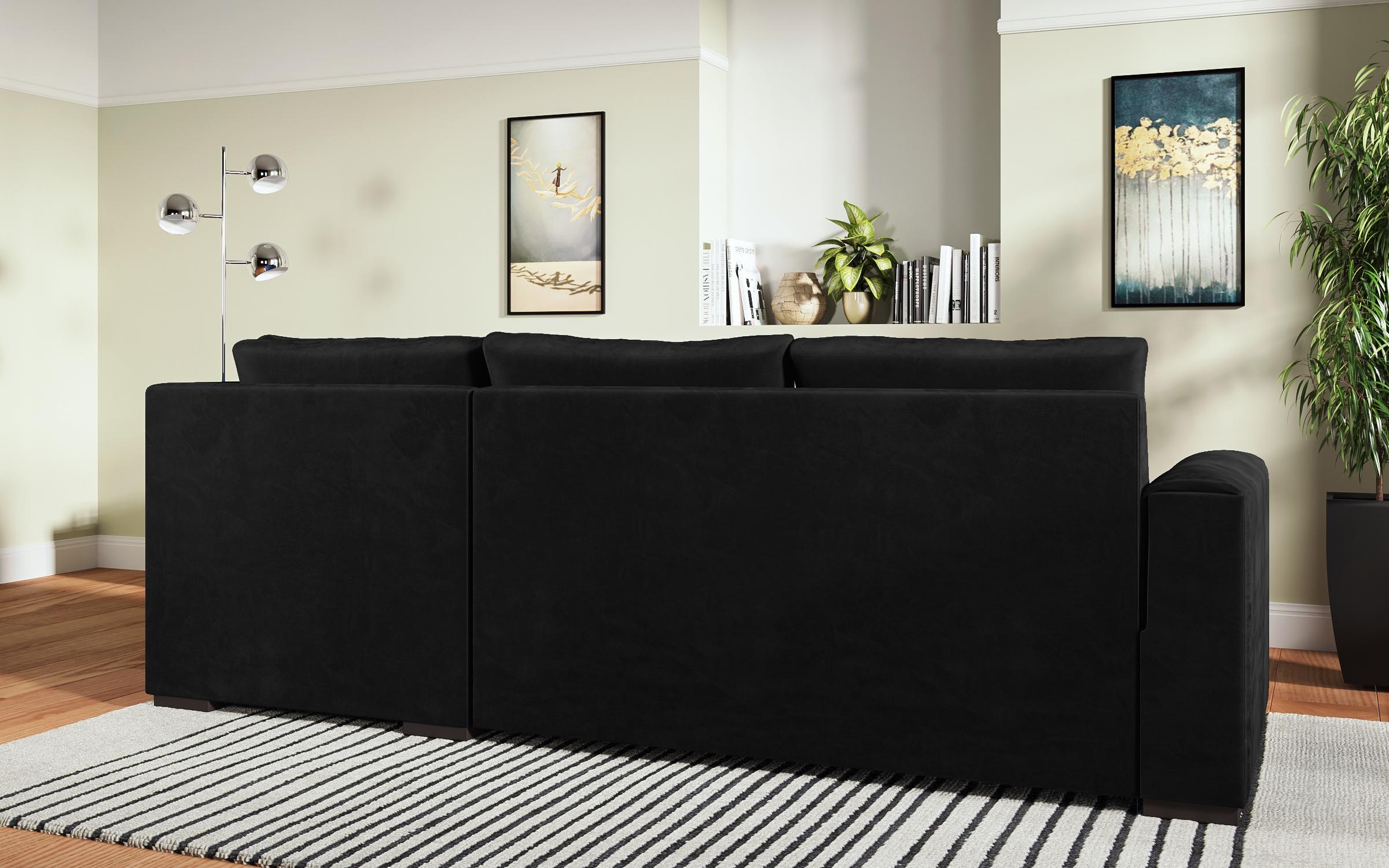 Γωνιακός καναπές κρεβάτι Delant, σκούρο γκρι  7