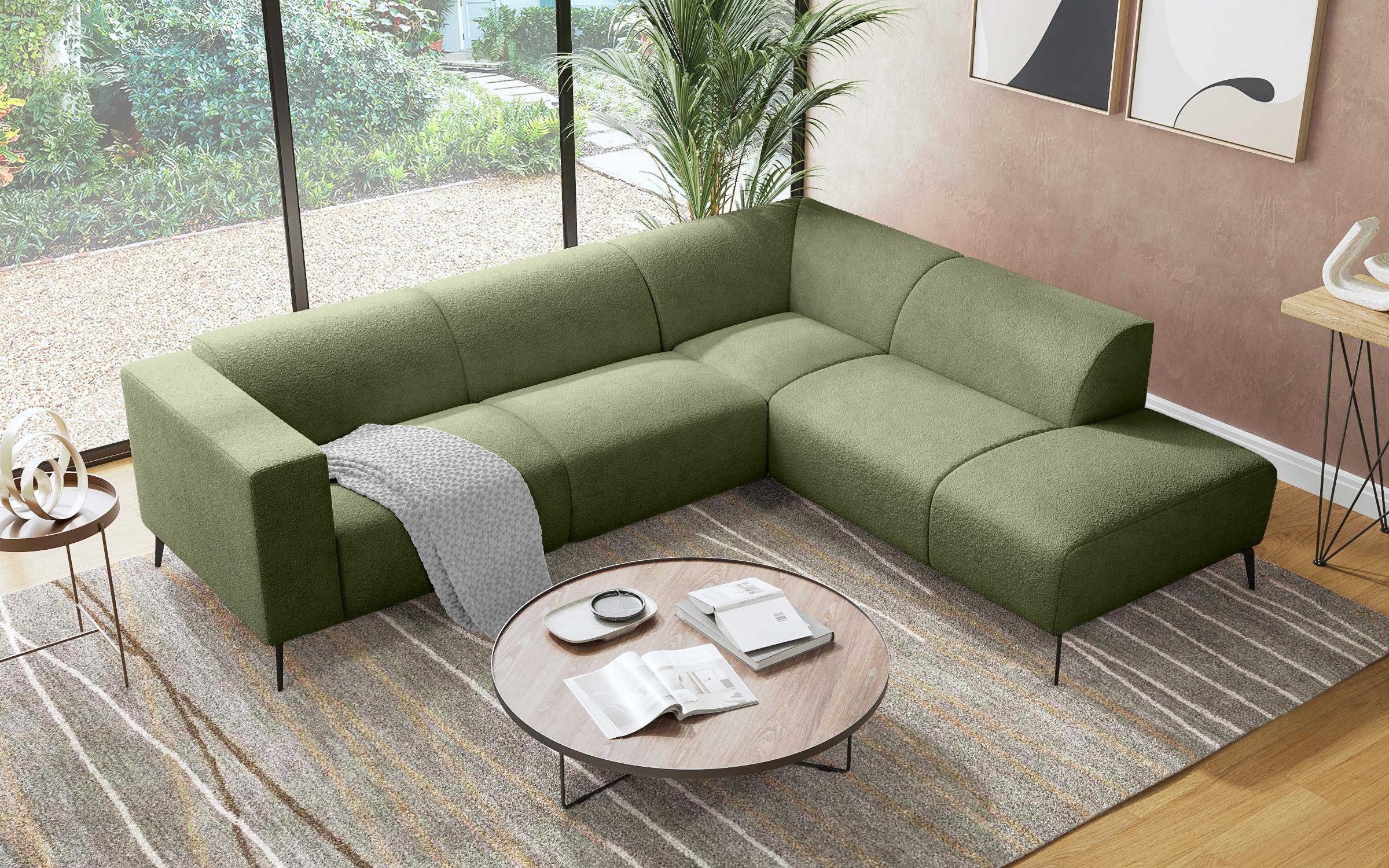Γωνιακός καναπές Otos, πράσινο  5